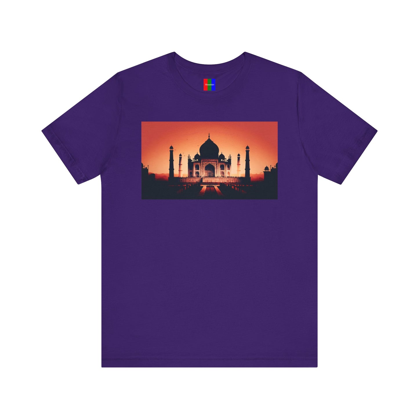 2. Taj Mahal India from Landmarks Collection - Unisex T-shirt