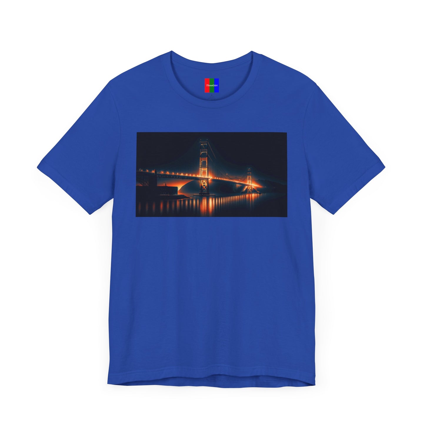 3. Golden Gate Bridge San Francisco USA from Landmarks Collection - Unisex T-shirt