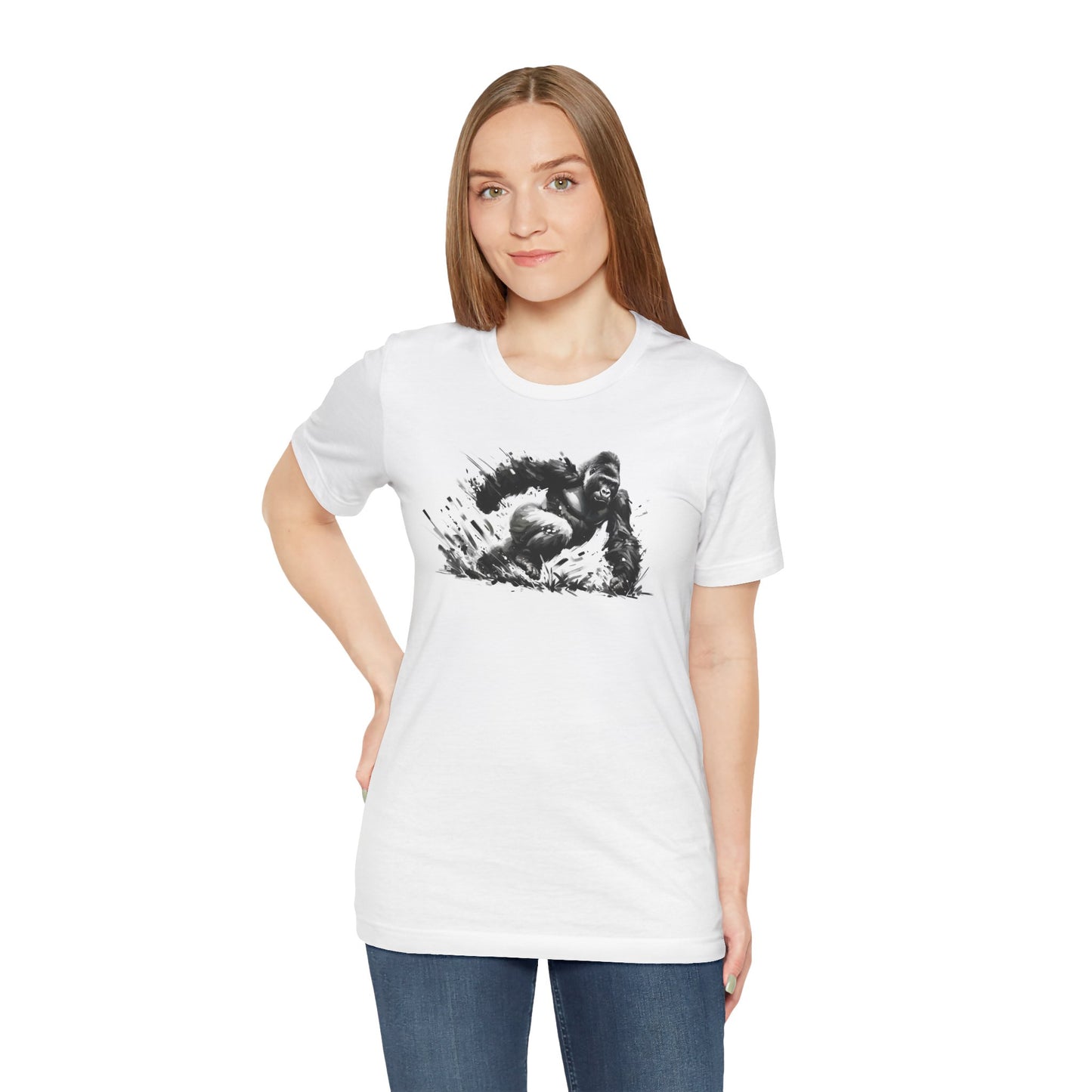 1. Cross River Gorilla From Endangered Species Collection - Unisex T-shirt