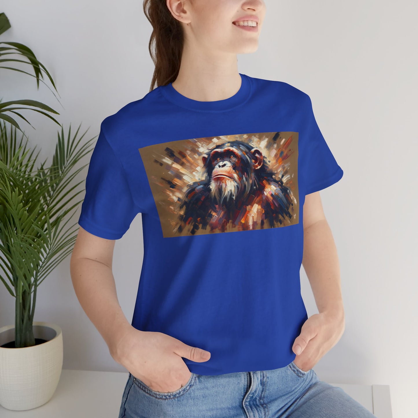 1. Chimpanzee From Endangered Species Collection - Unisex T-shirt