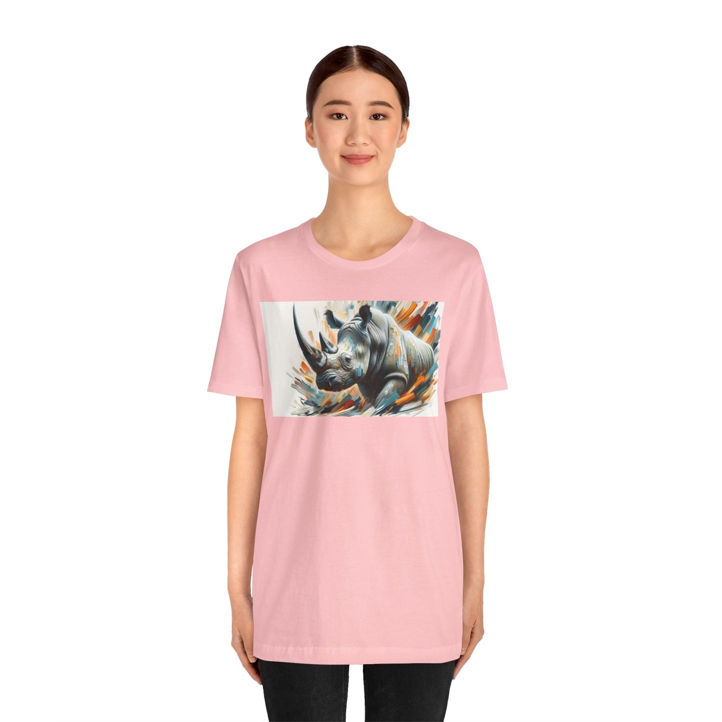 1. Black Rhino From Endangered Species Collection - Unisex T-shirt