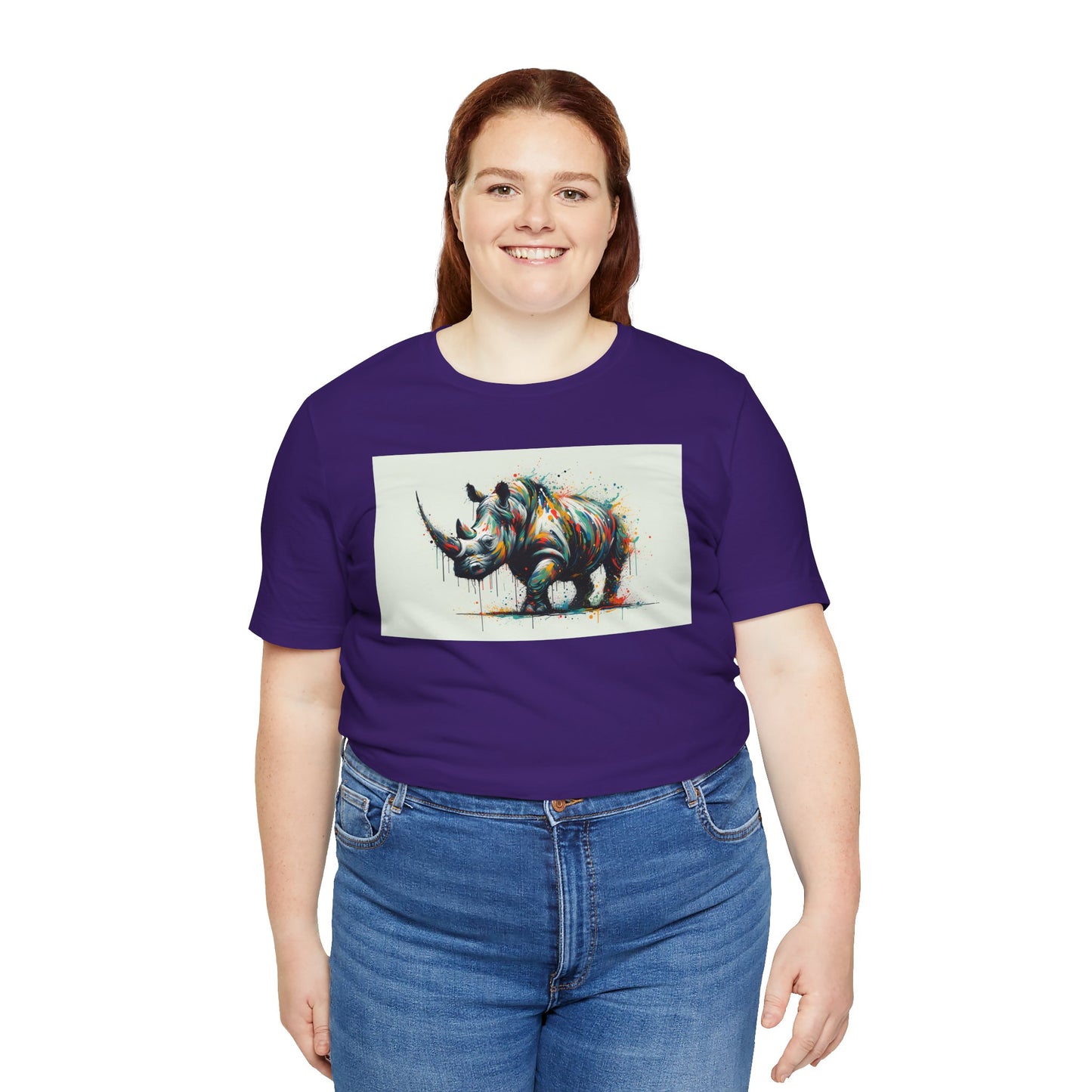 2. Black Rhino From Endangered Species Collection - Unisex T-shirt