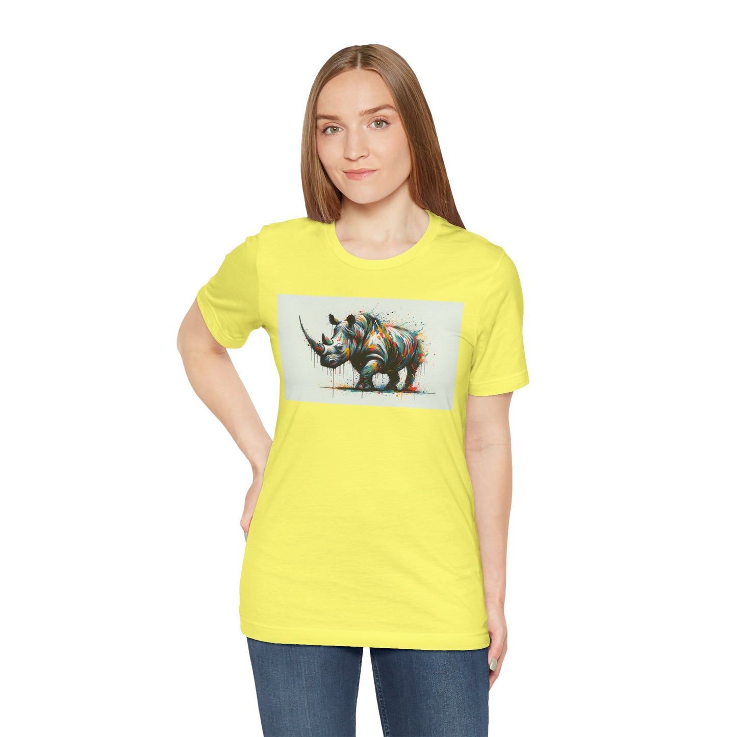 2. Black Rhino From Endangered Species Collection - Unisex T-shirt