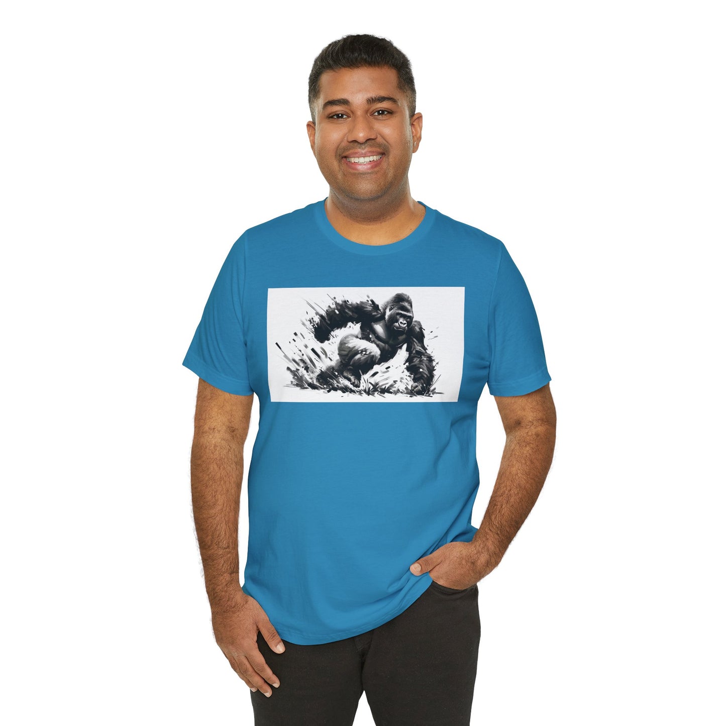 1. Cross River Gorilla From Endangered Species Collection - Unisex T-shirt