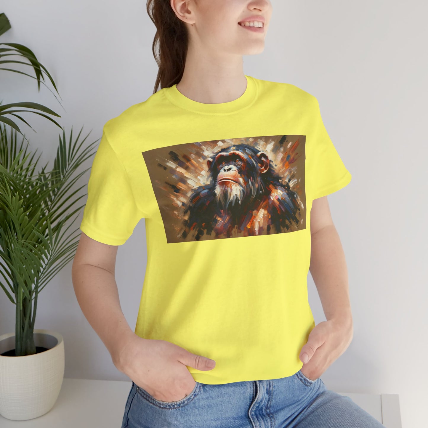 1. Chimpanzee From Endangered Species Collection - Unisex T-shirt