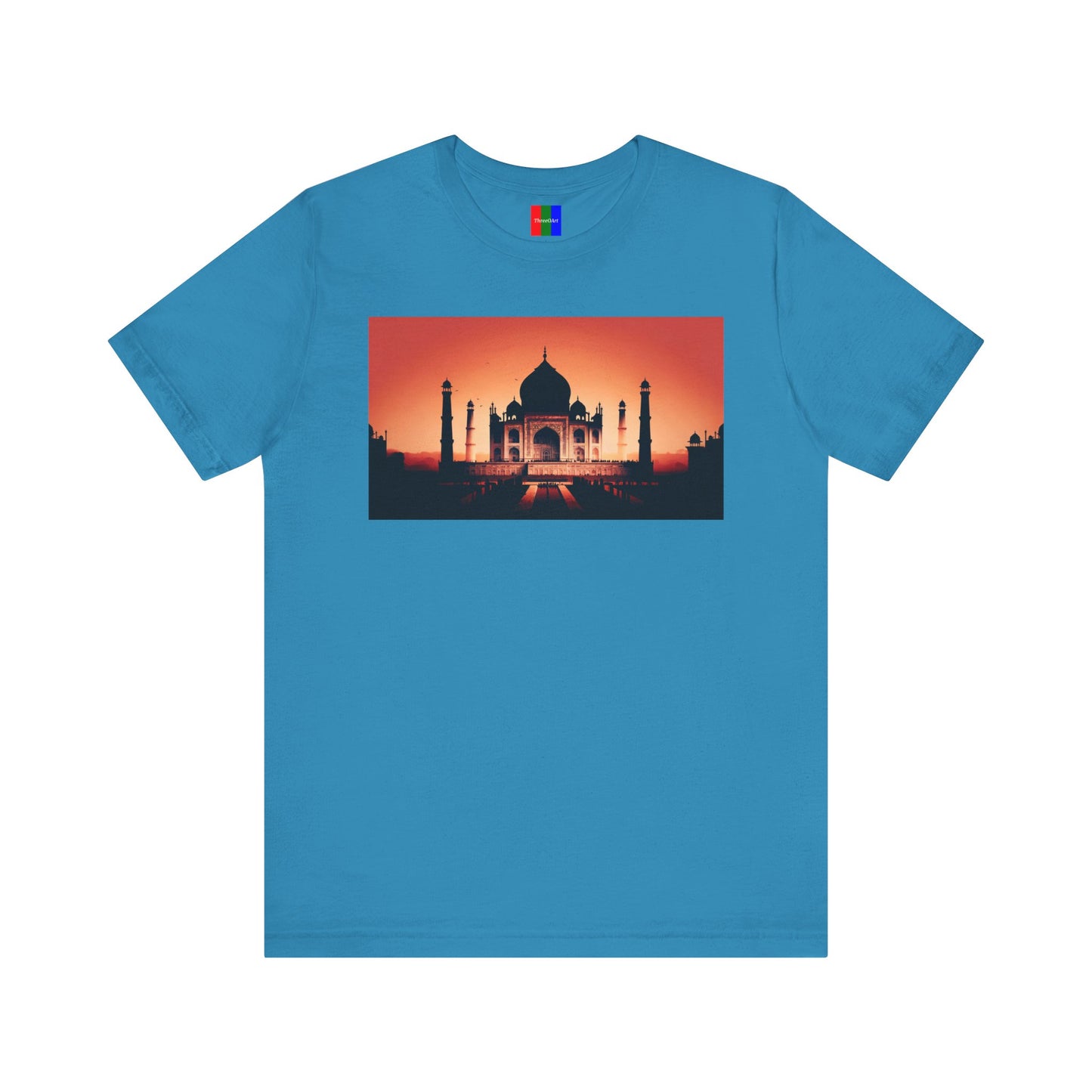 2. Taj Mahal India from Landmarks Collection - Unisex T-shirt