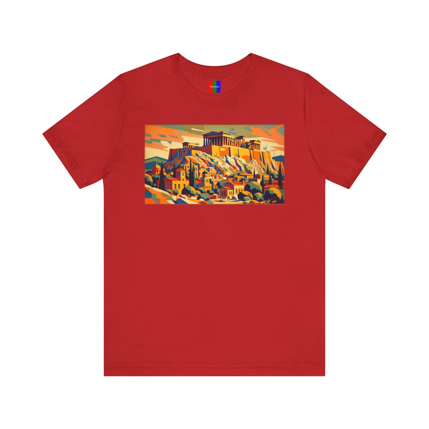 2. Acropolis of Athens Greece from Landmarks Collection - Unisex T-shirt