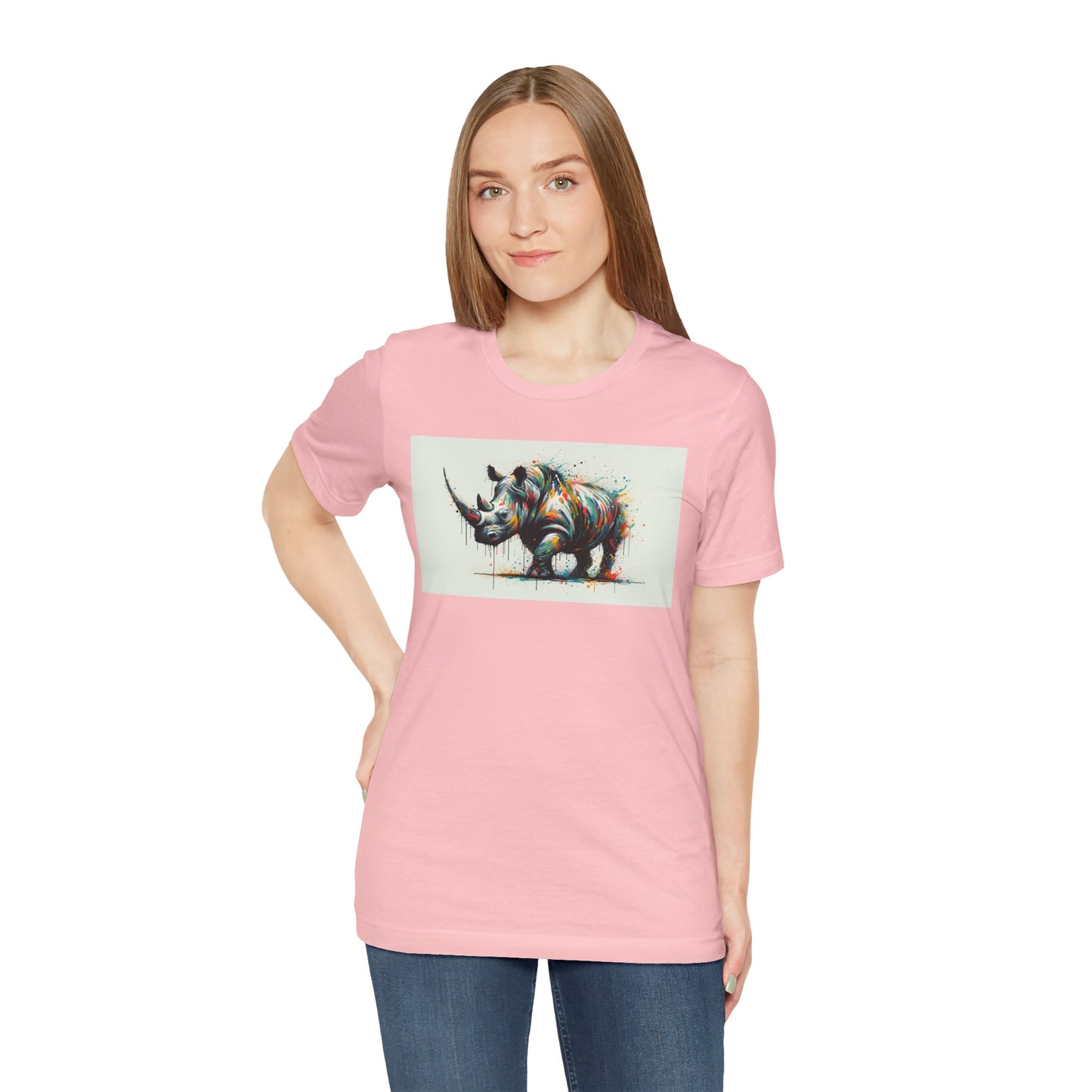 2. Black Rhino From Endangered Species Collection - Unisex T-shirt