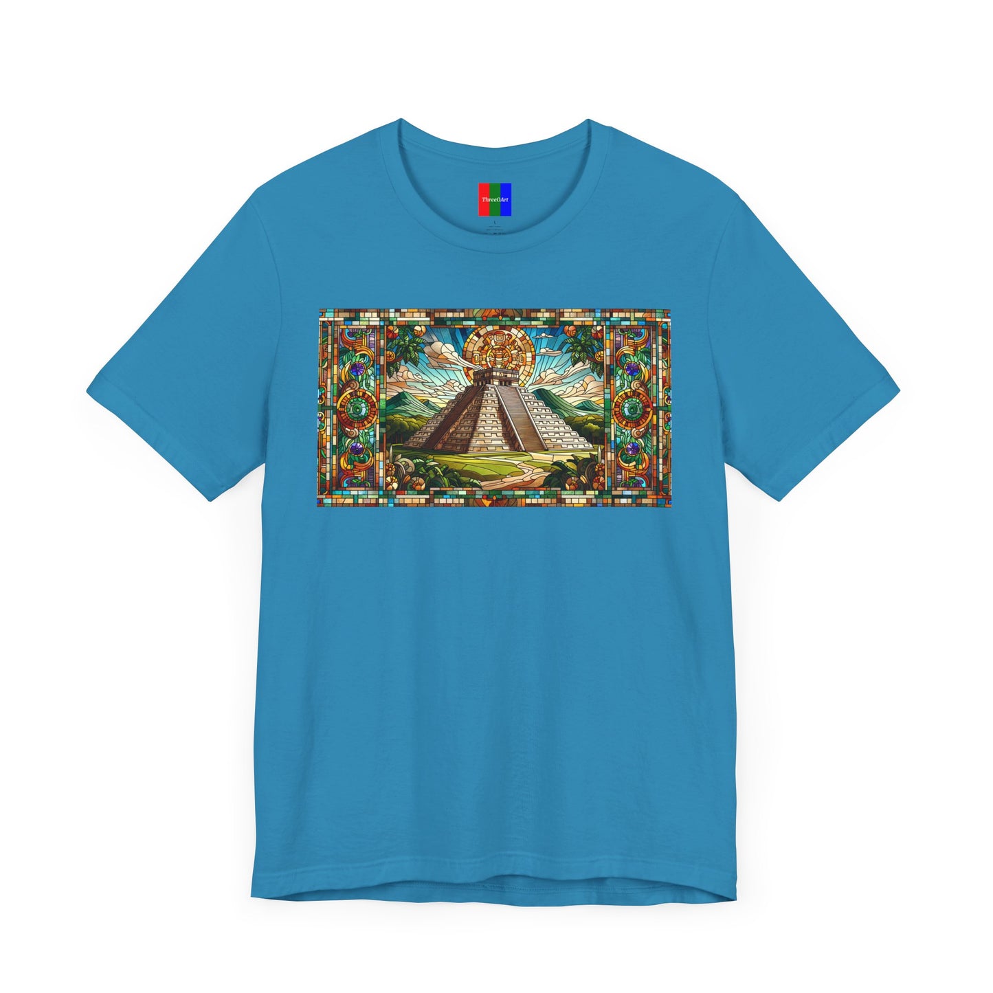 2. Chichen Itza Mexico from Landmarks Collection - Unisex T-shirt