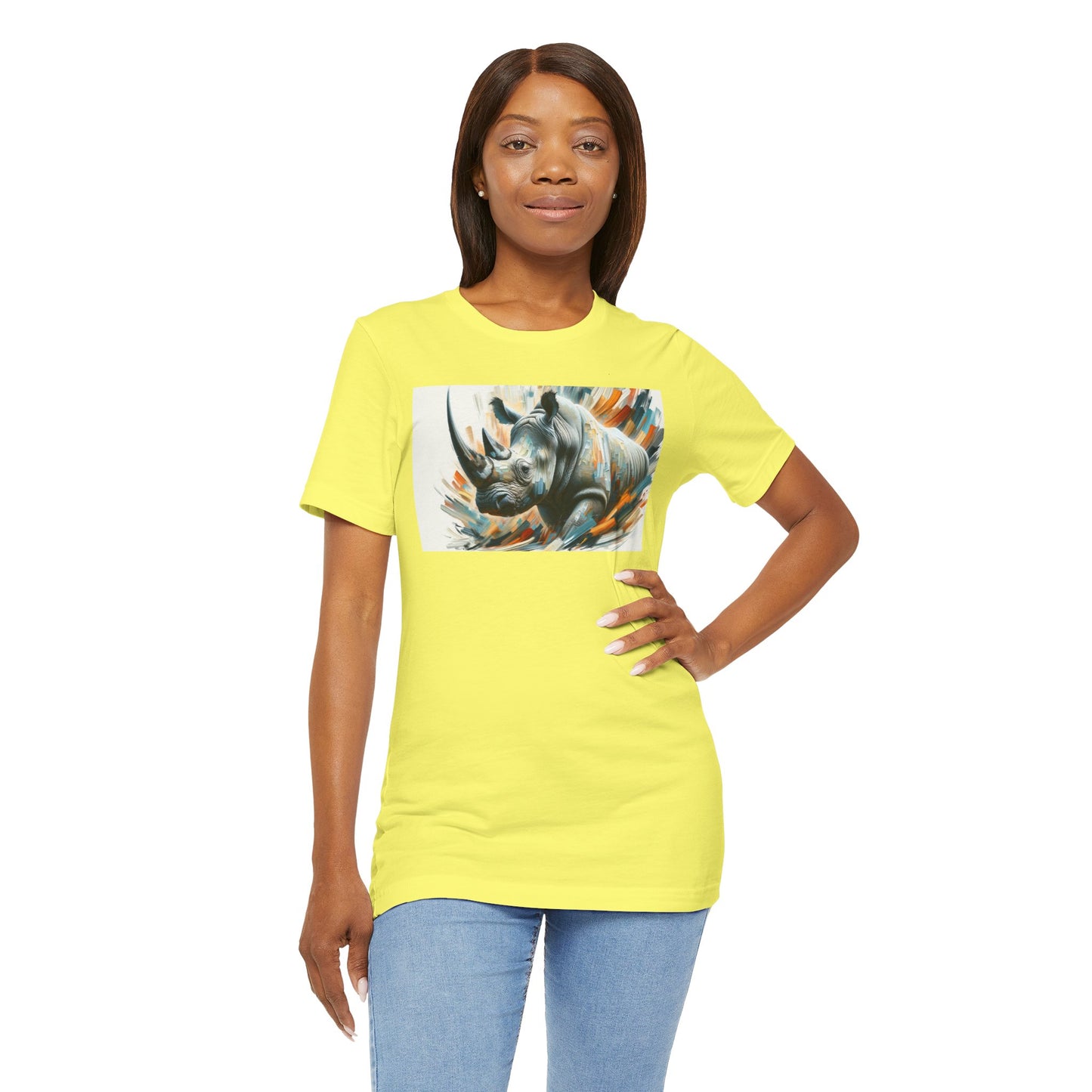 1. Black Rhino From Endangered Species Collection - Unisex T-shirt