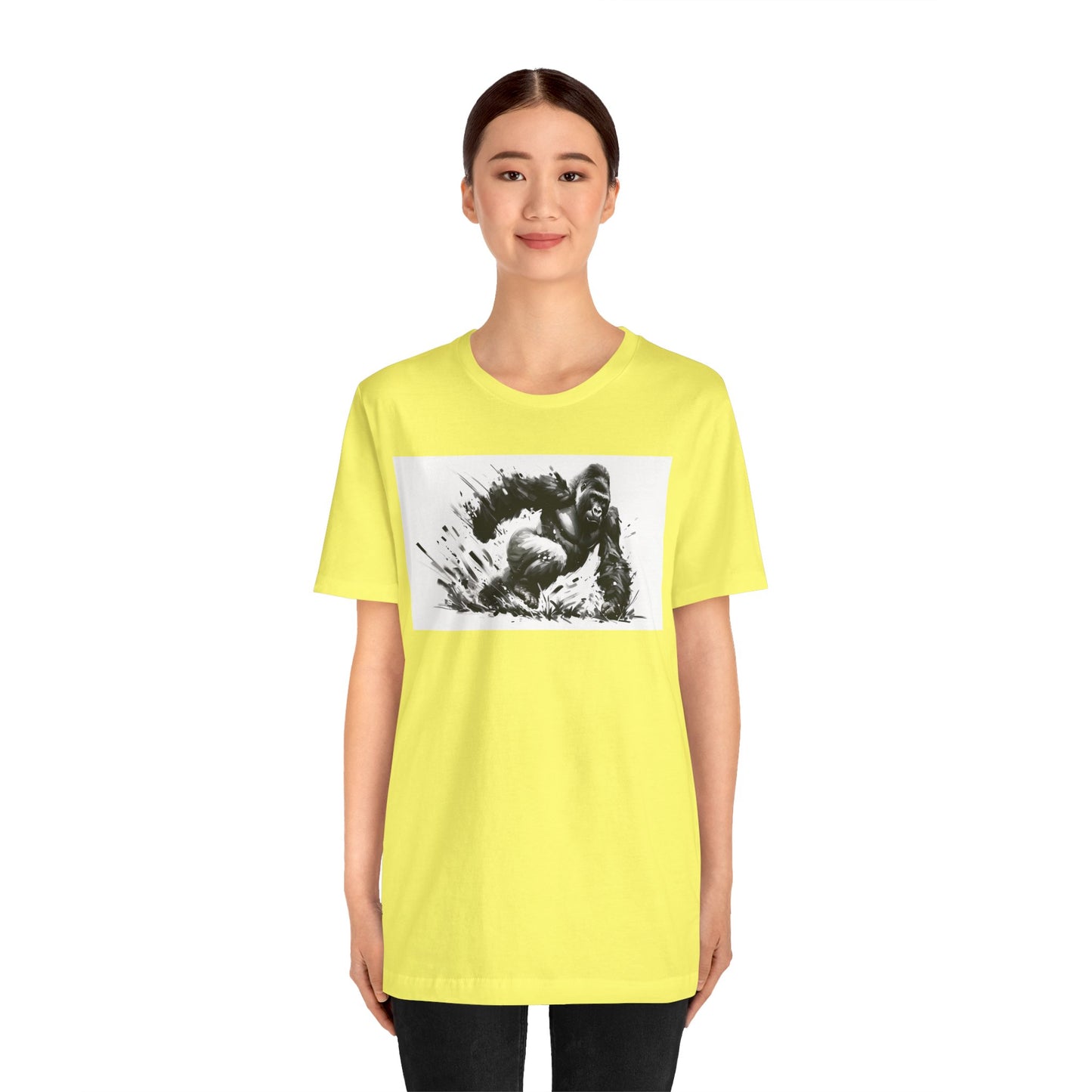 1. Cross River Gorilla From Endangered Species Collection - Unisex T-shirt