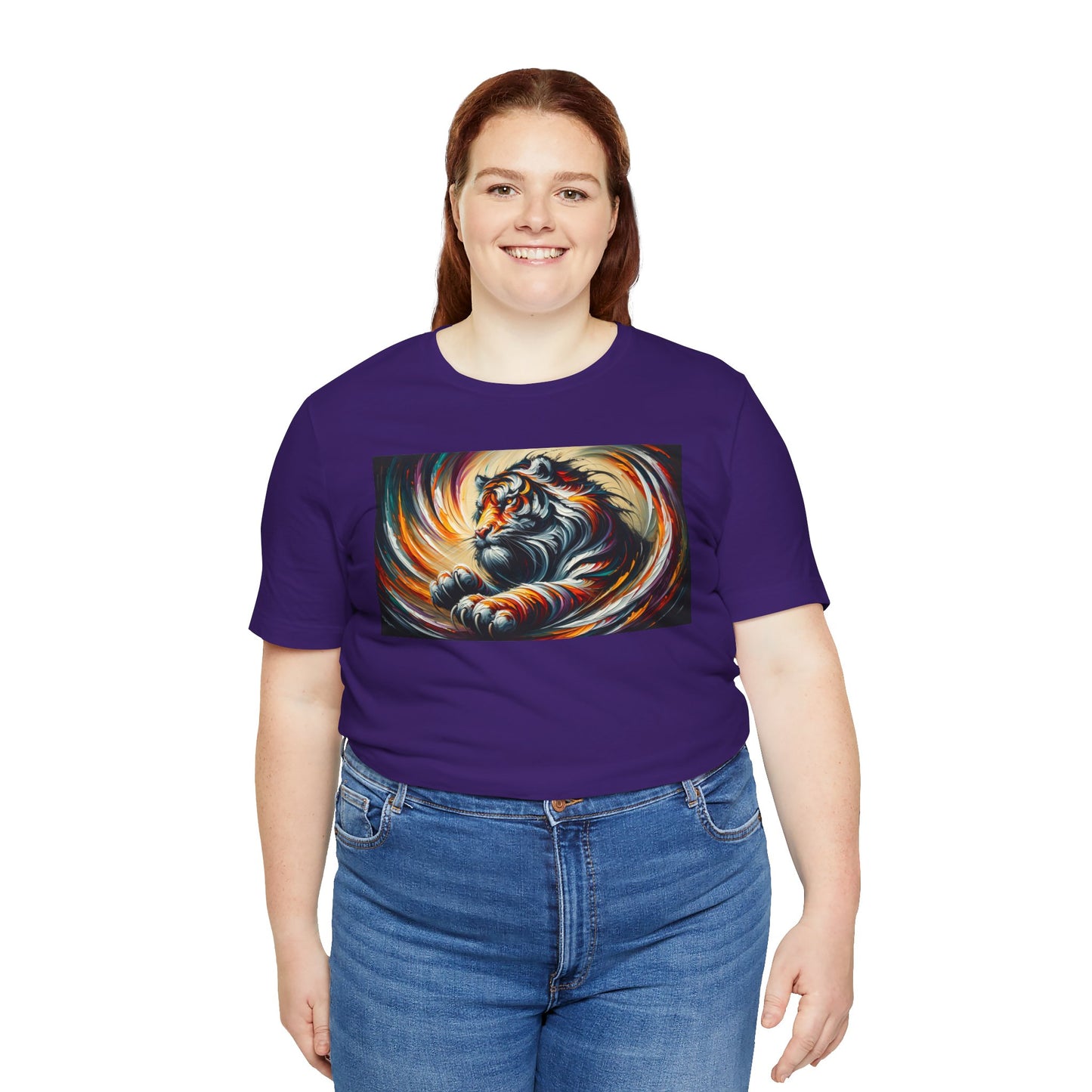 1. Tiger From Endangered Species Collection - Unisex T-shirt