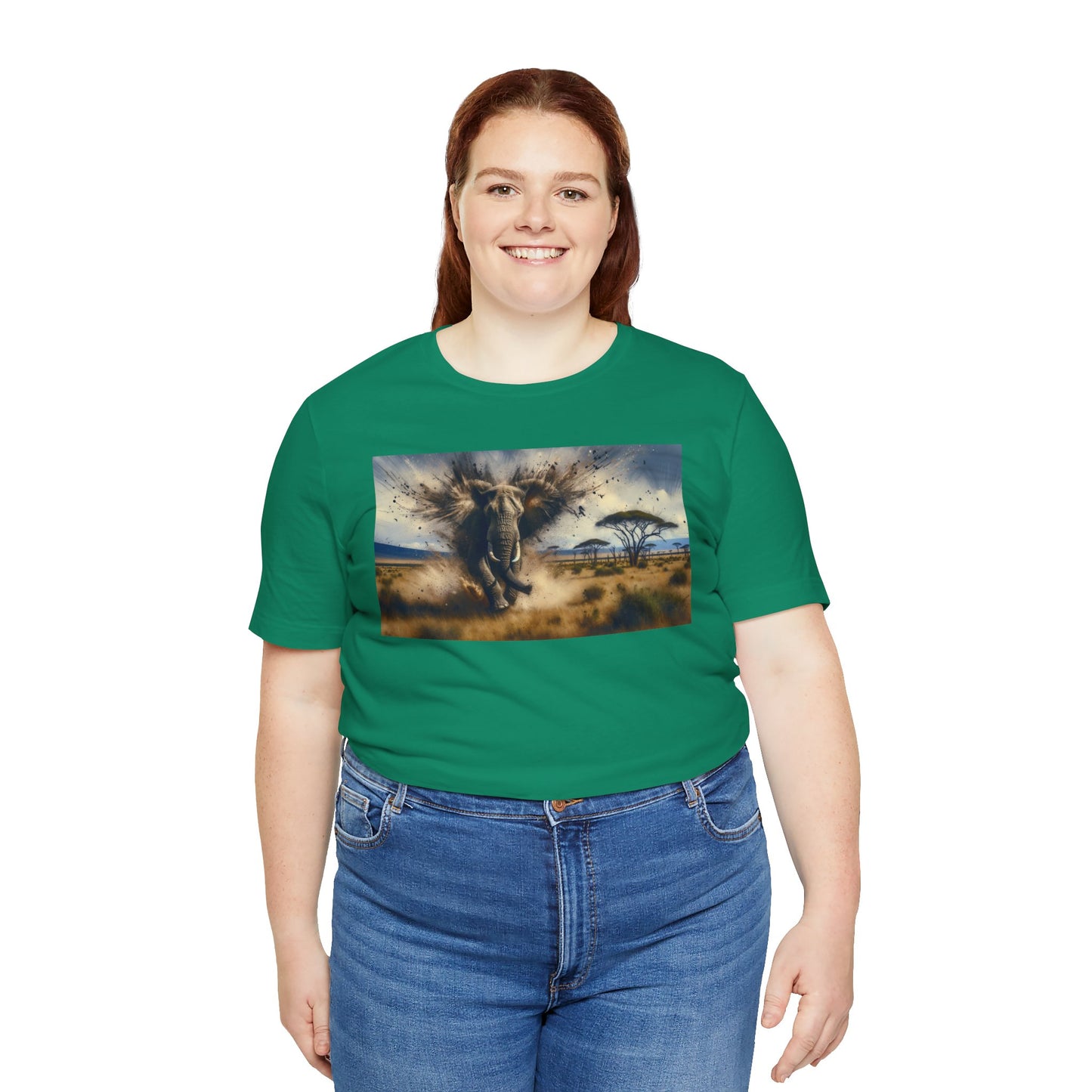 1. African Savanna Elephant From Endangered Species Collection - Unisex T-shirt