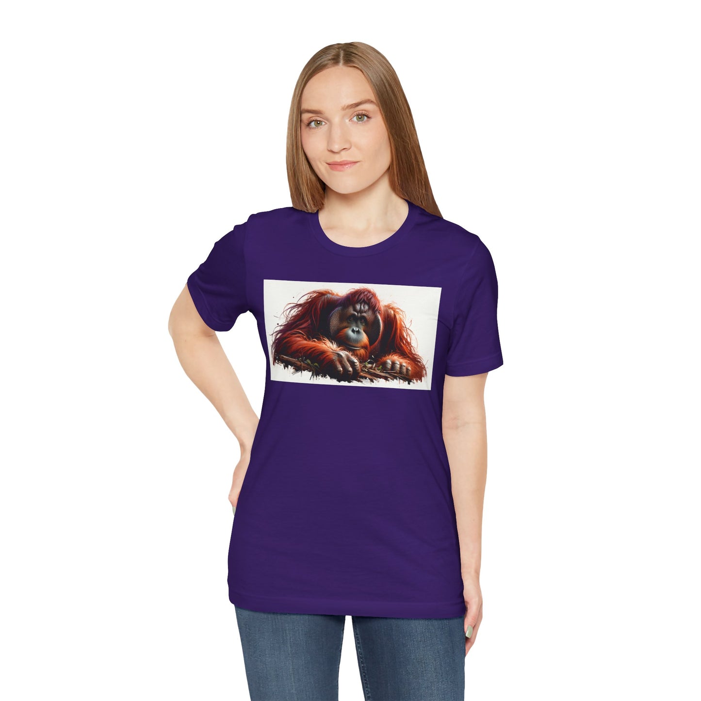 1. Sumatran Orangutan From Endangered Species Collection - Unisex T-shirt