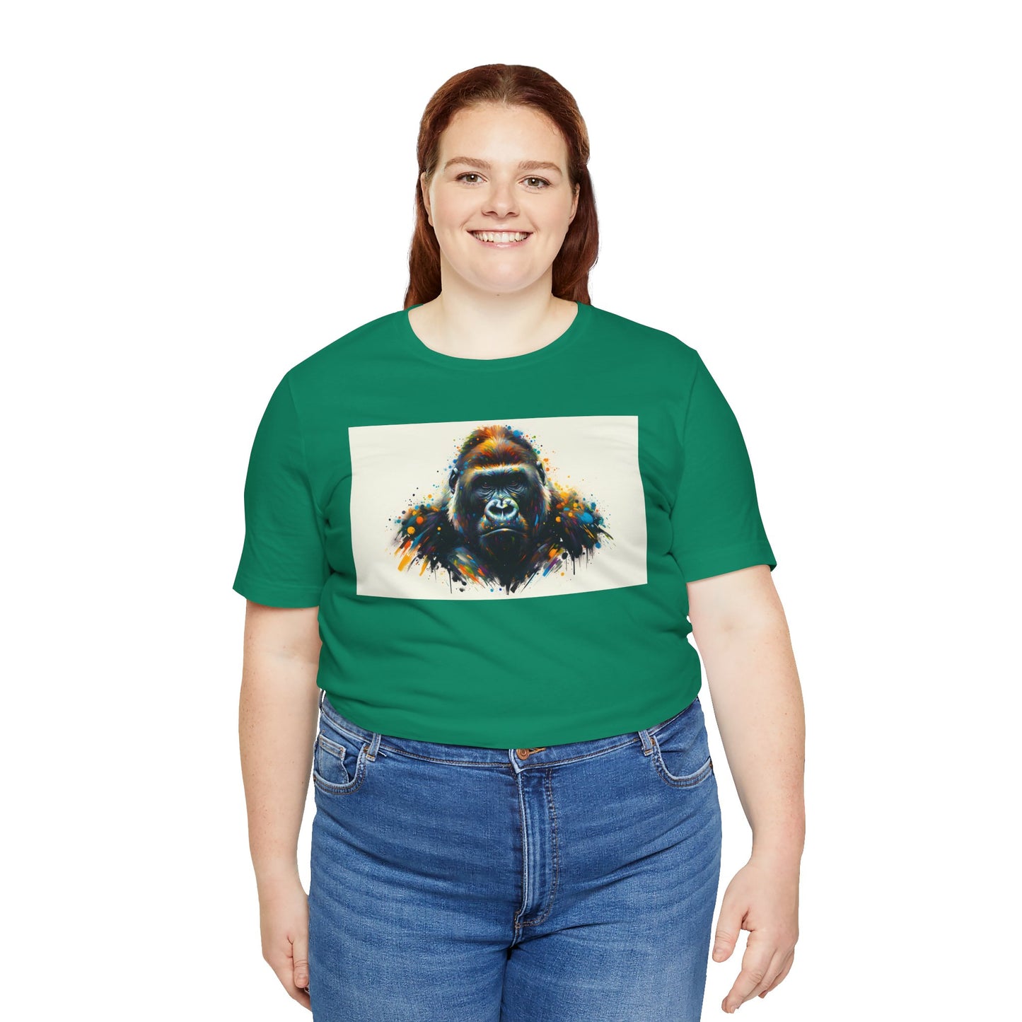 1. Lowland Gorilla From Endangered Species Collection - Unisex T-shirt