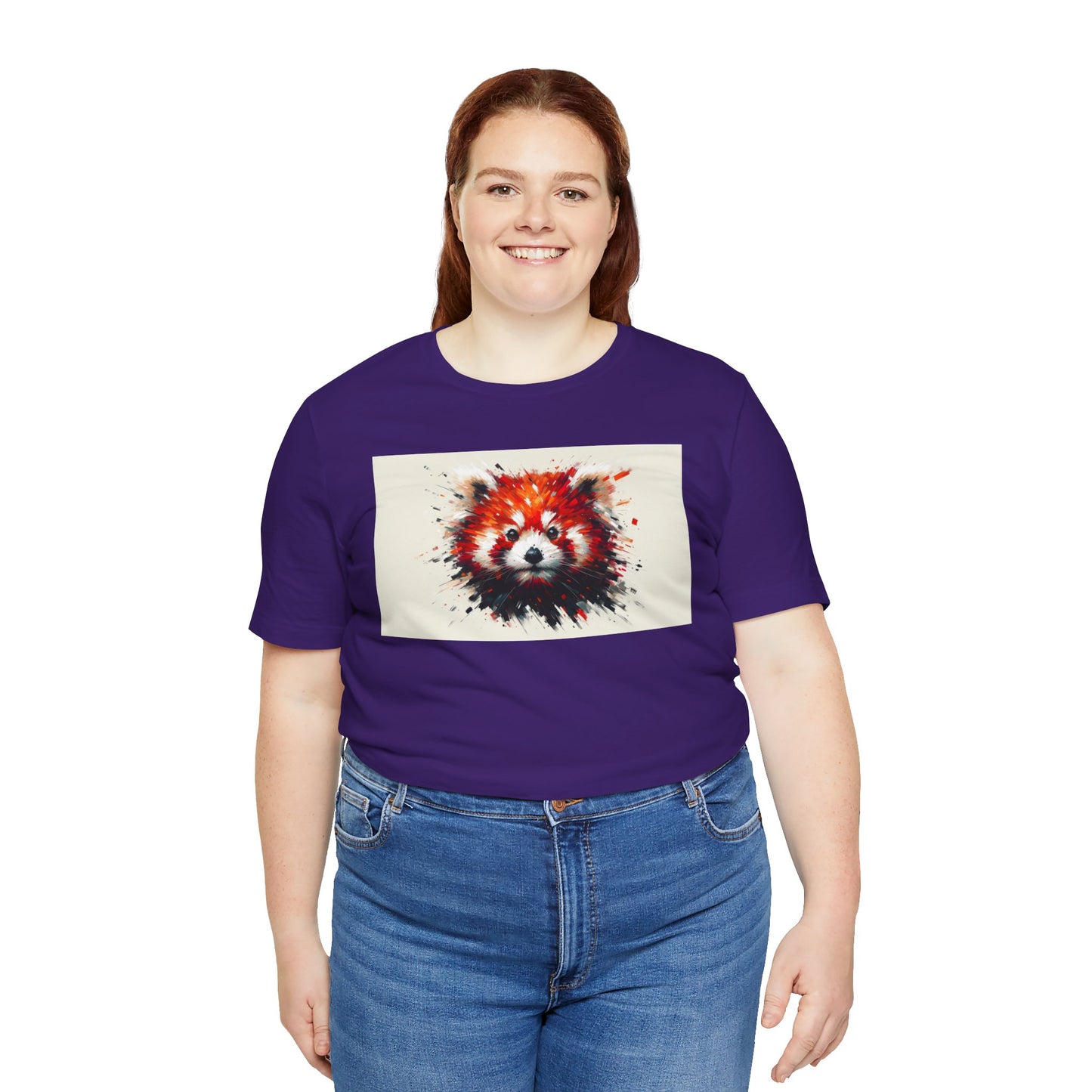 1. Red Panda From Endangered Species Collection - Unisex T-shirt