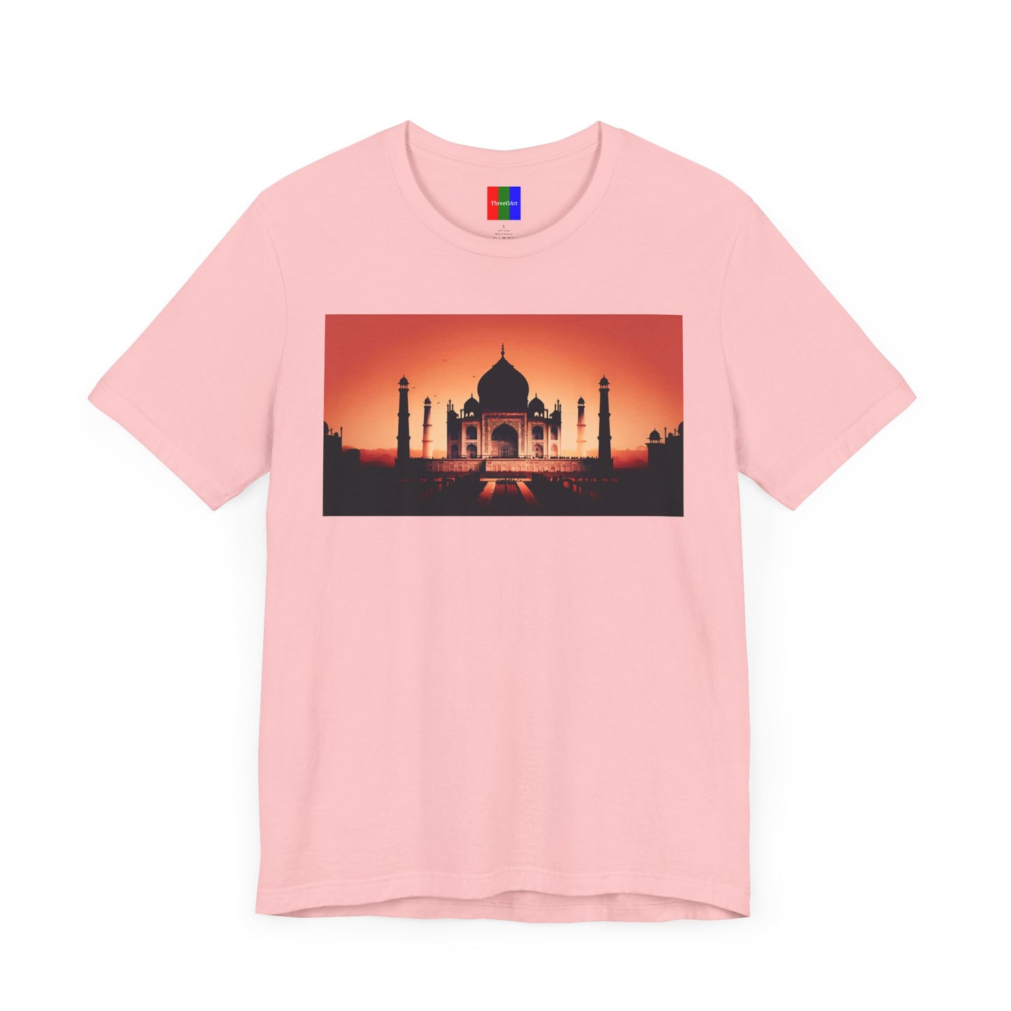 2. Taj Mahal India from Landmarks Collection - Unisex T-shirt