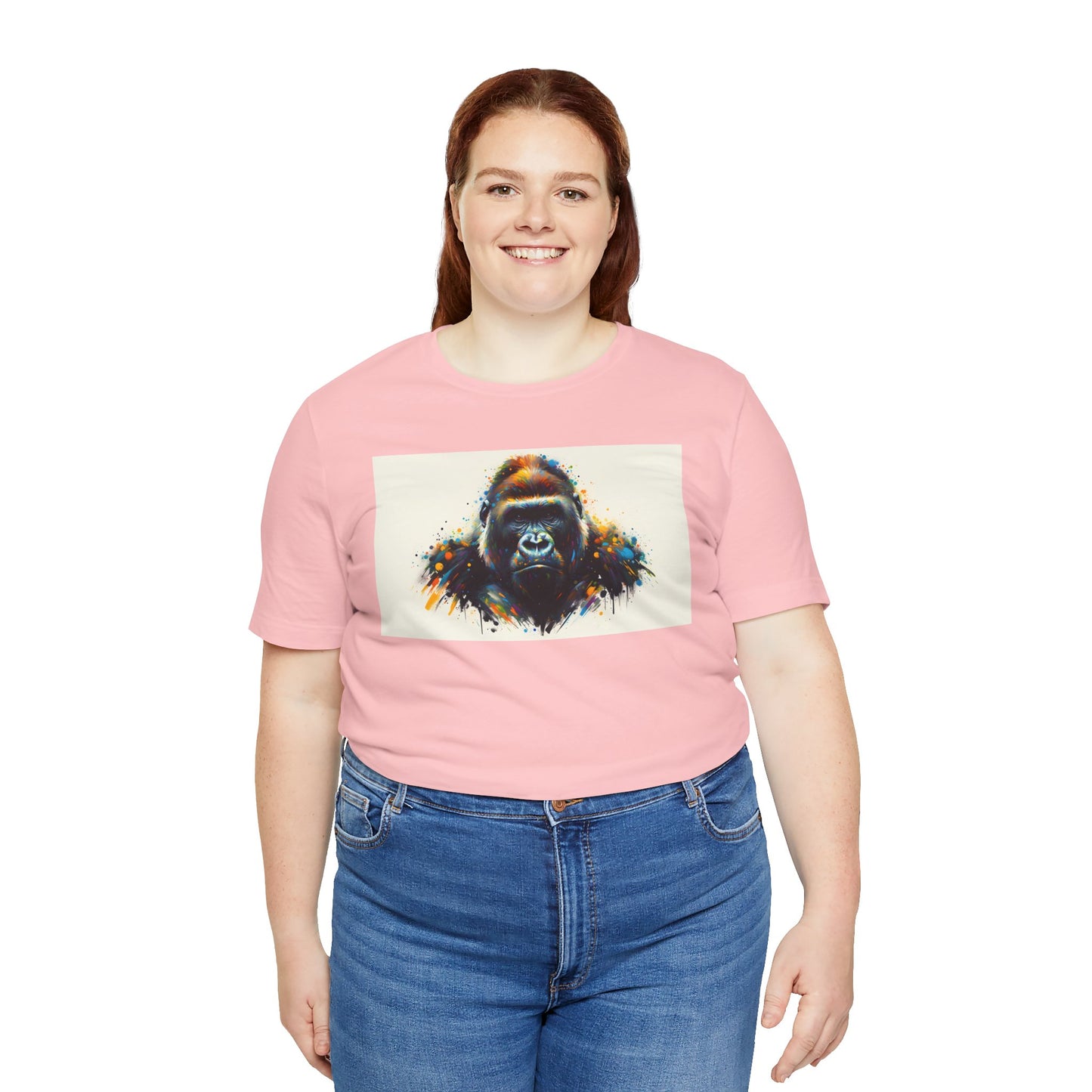 1. Lowland Gorilla From Endangered Species Collection - Unisex T-shirt