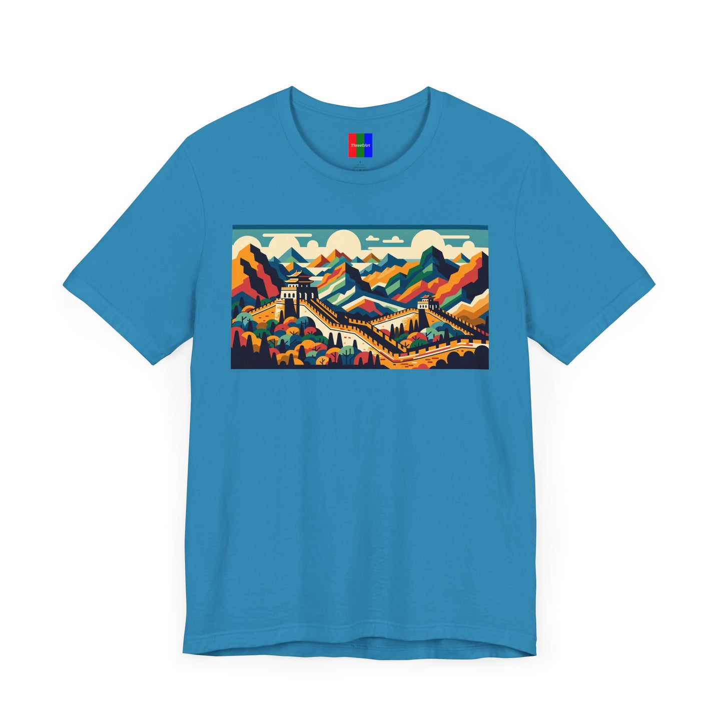 2. The Great Wall of China from Landmarks Collection - Unisex T-shirt