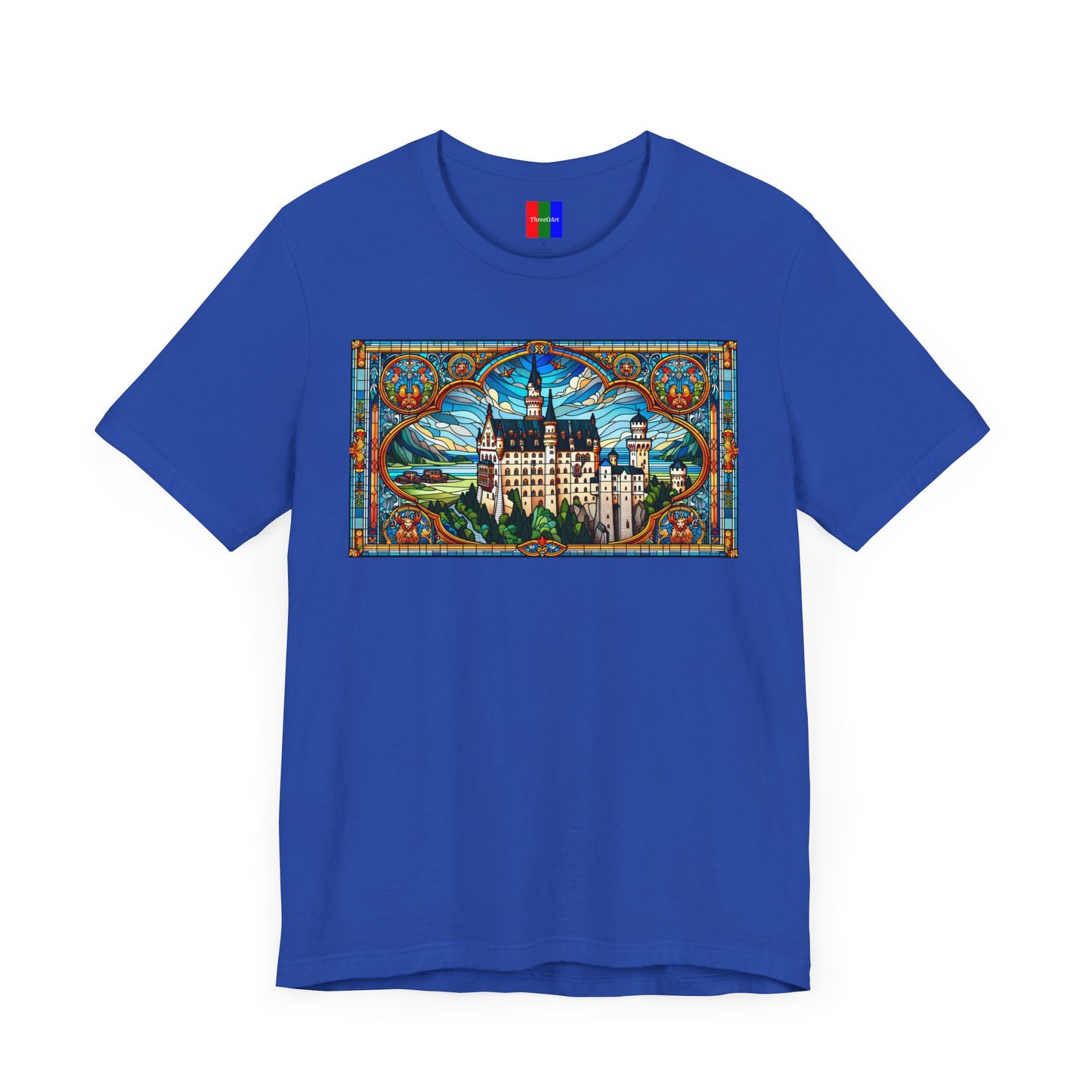 1. Neuschwanstein Castle Germany from Landmarks Collection - Unisex T-shirt