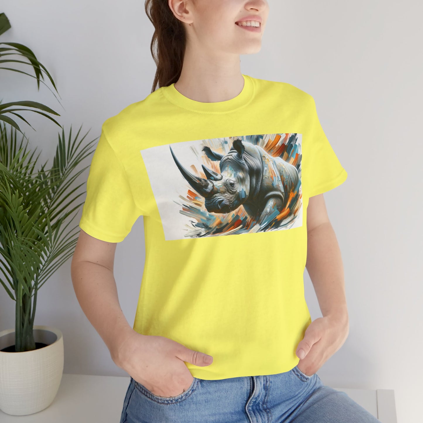 1. Black Rhino From Endangered Species Collection - Unisex T-shirt