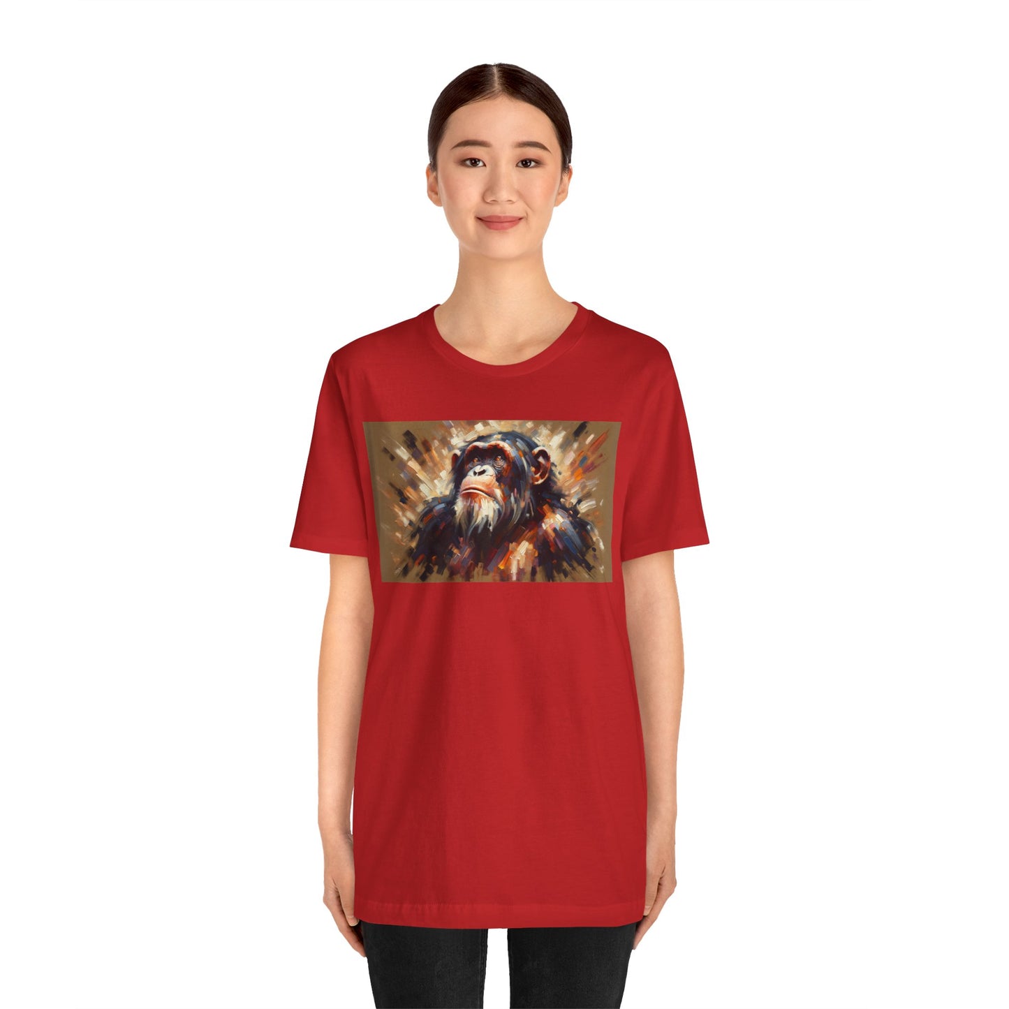 1. Chimpanzee From Endangered Species Collection - Unisex T-shirt