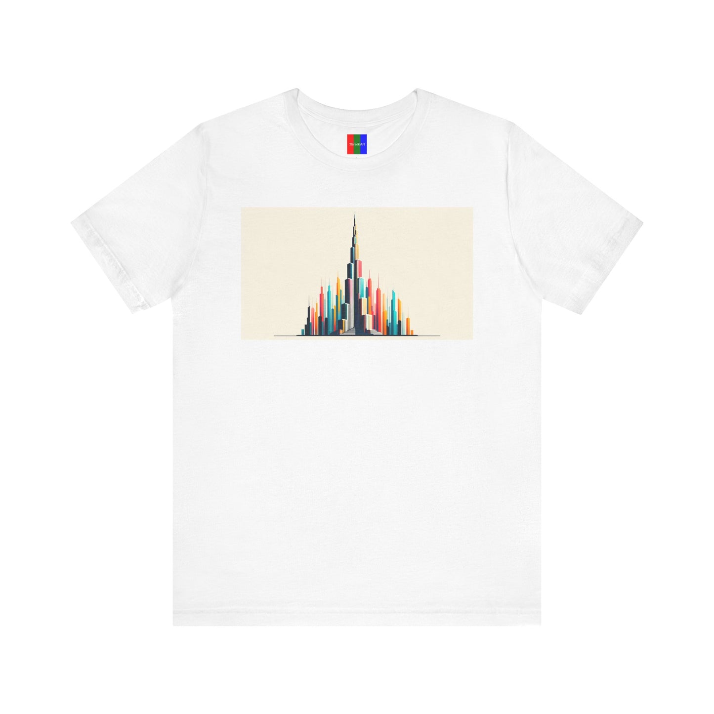 2. Burj Khalifa Dubai from Landmarks Collection - Unisex T-shirt