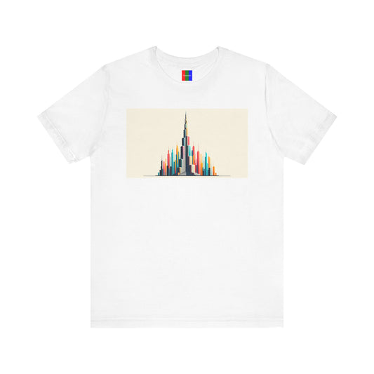 2. Burj Khalifa Dubai from Landmarks Collection - Unisex T-shirt