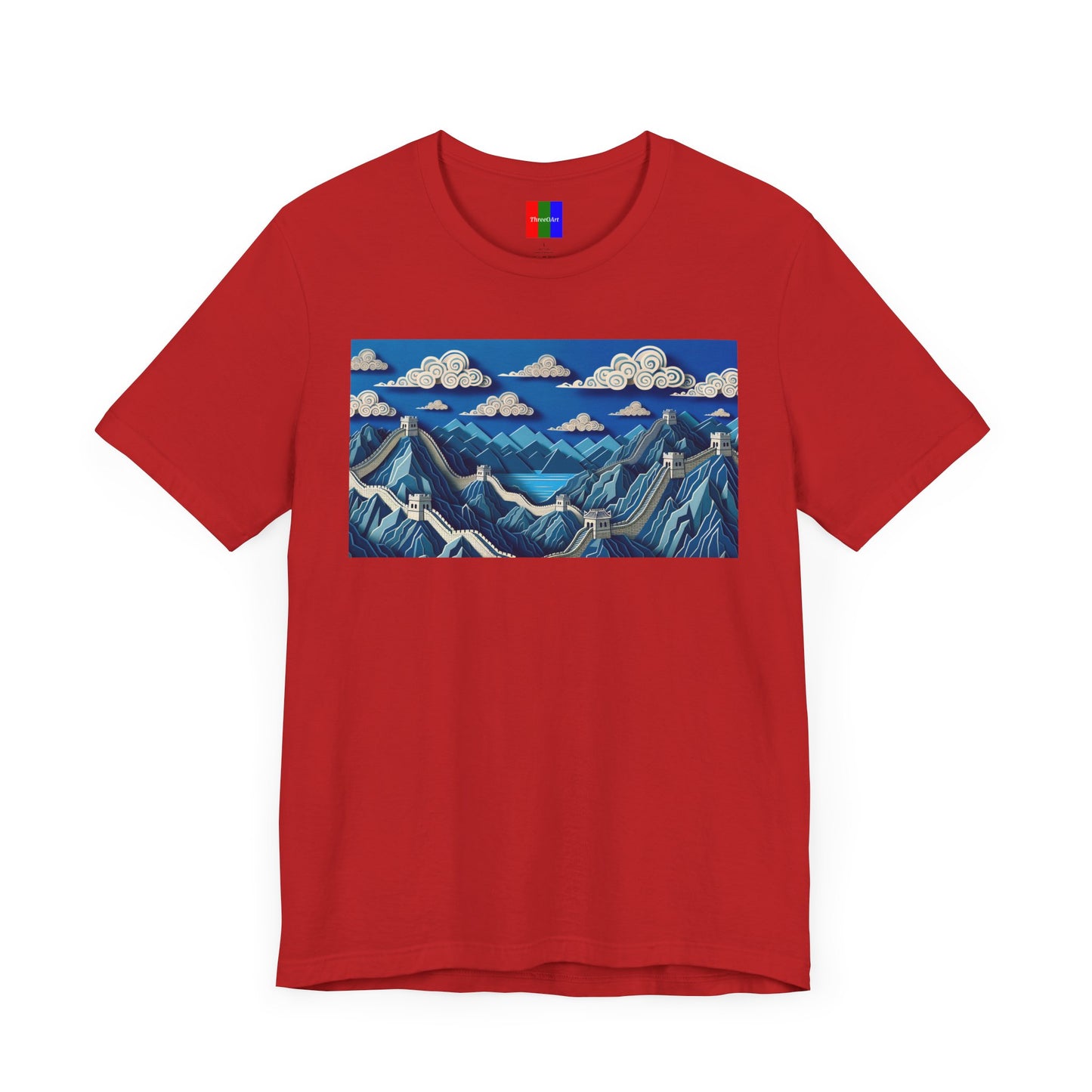 1. The Great Wall of China from Landmarks Collection - Unisex T-shirt