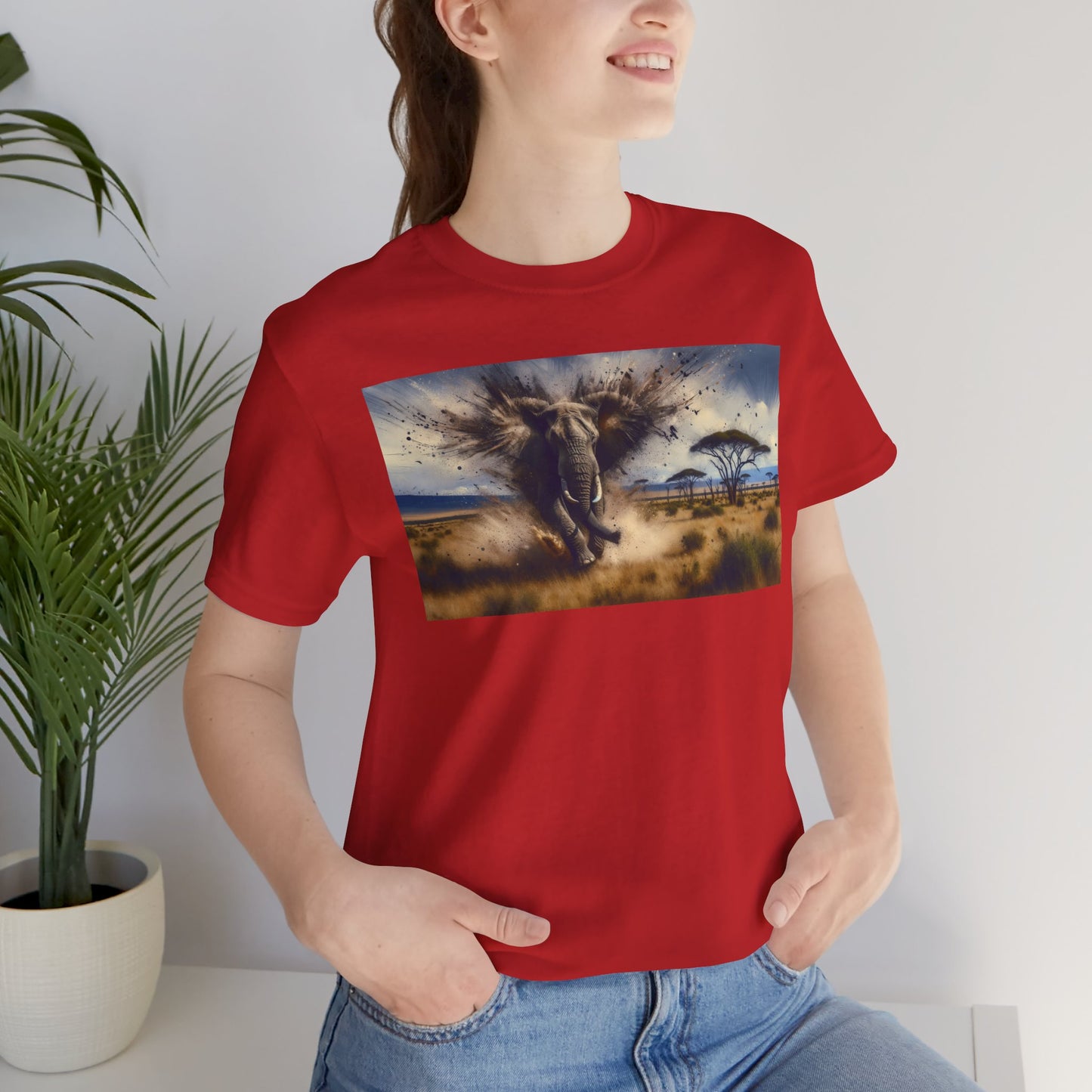 1. African Savanna Elephant From Endangered Species Collection - Unisex T-shirt