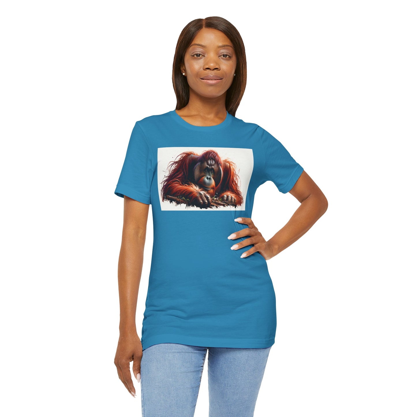 1. Sumatran Orangutan From Endangered Species Collection - Unisex T-shirt