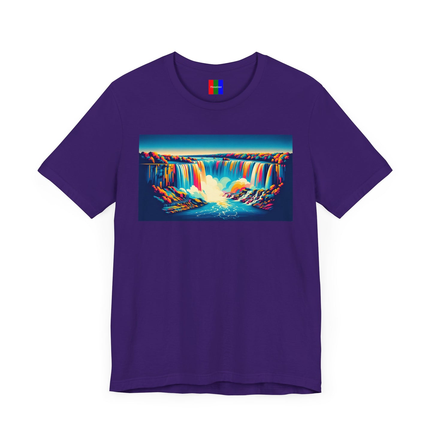 1. Niagara Falls USA Canada from Landmarks Collection - Unisex T-shirt