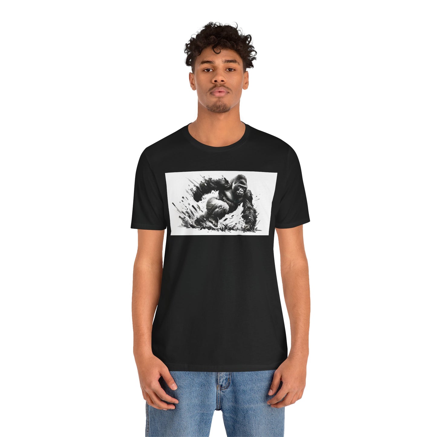 1. Cross River Gorilla From Endangered Species Collection - Unisex T-shirt