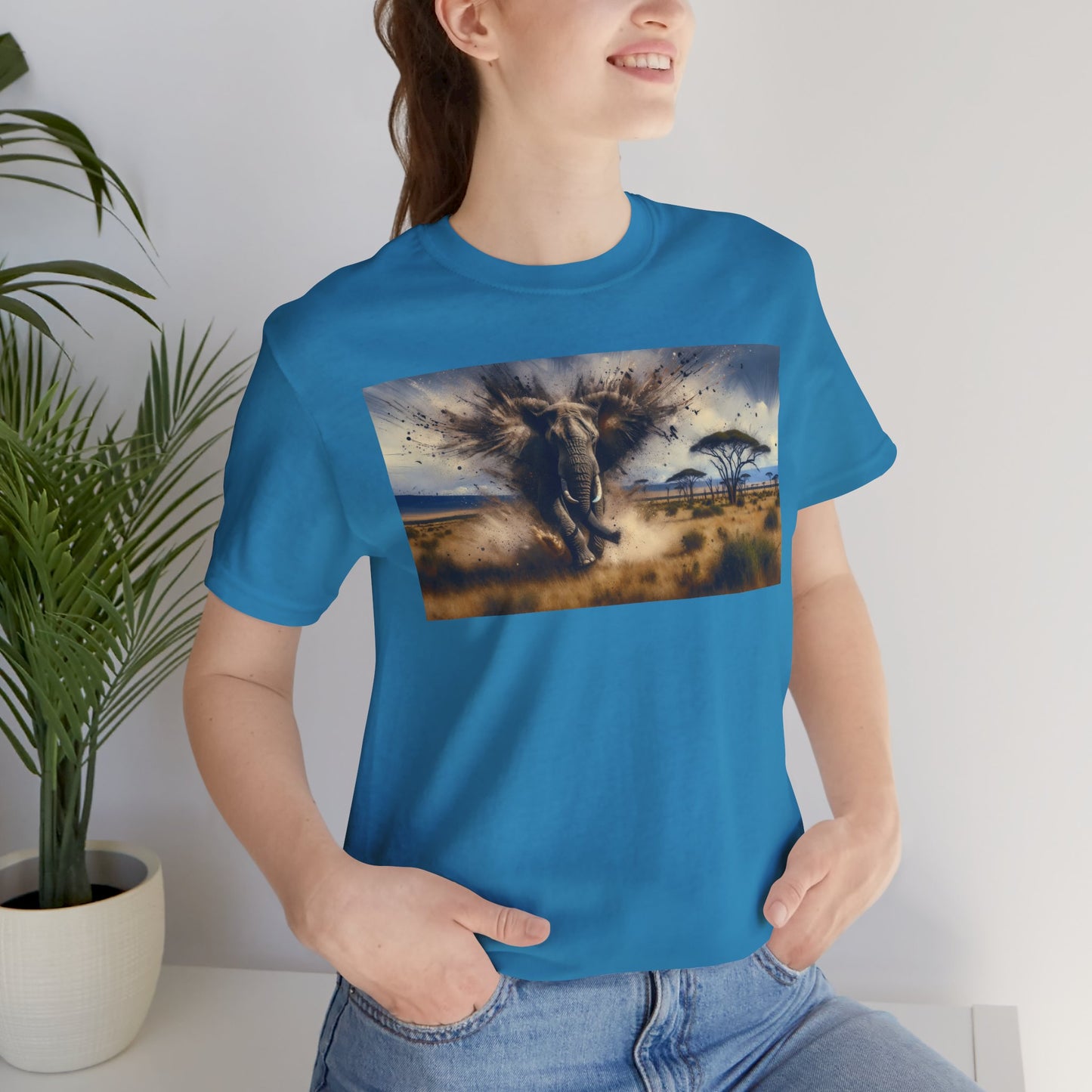 1. African Savanna Elephant From Endangered Species Collection - Unisex T-shirt