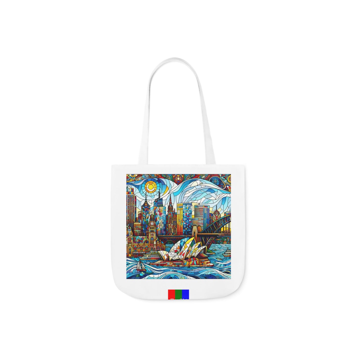 Sydney Flip Canvas Tote Bag