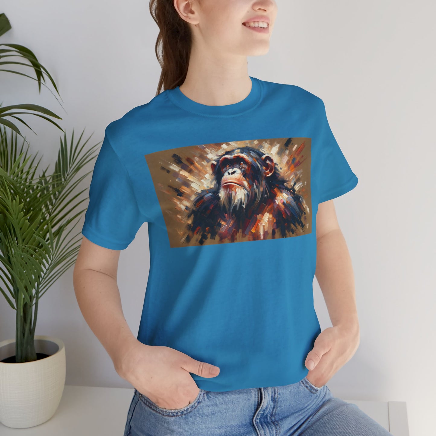 1. Chimpanzee From Endangered Species Collection - Unisex T-shirt