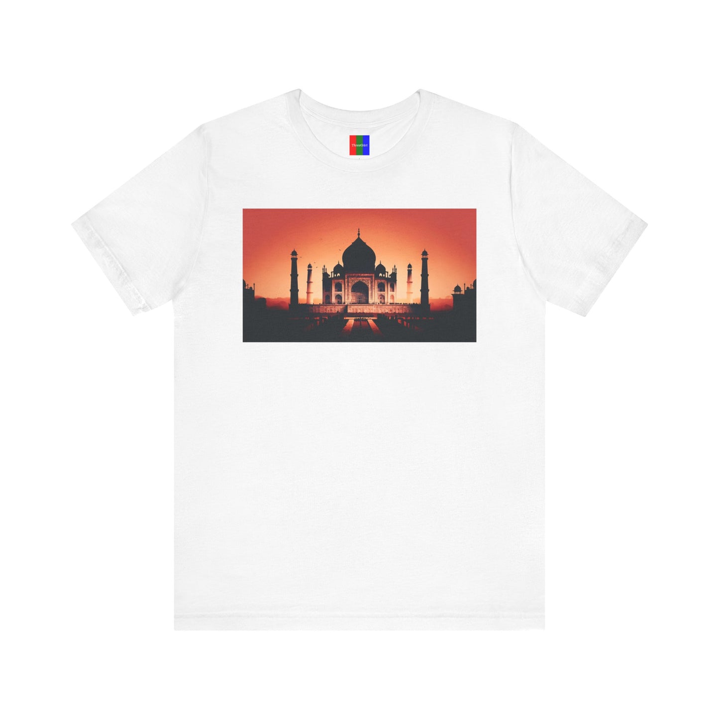 2. Taj Mahal India from Landmarks Collection - Unisex T-shirt