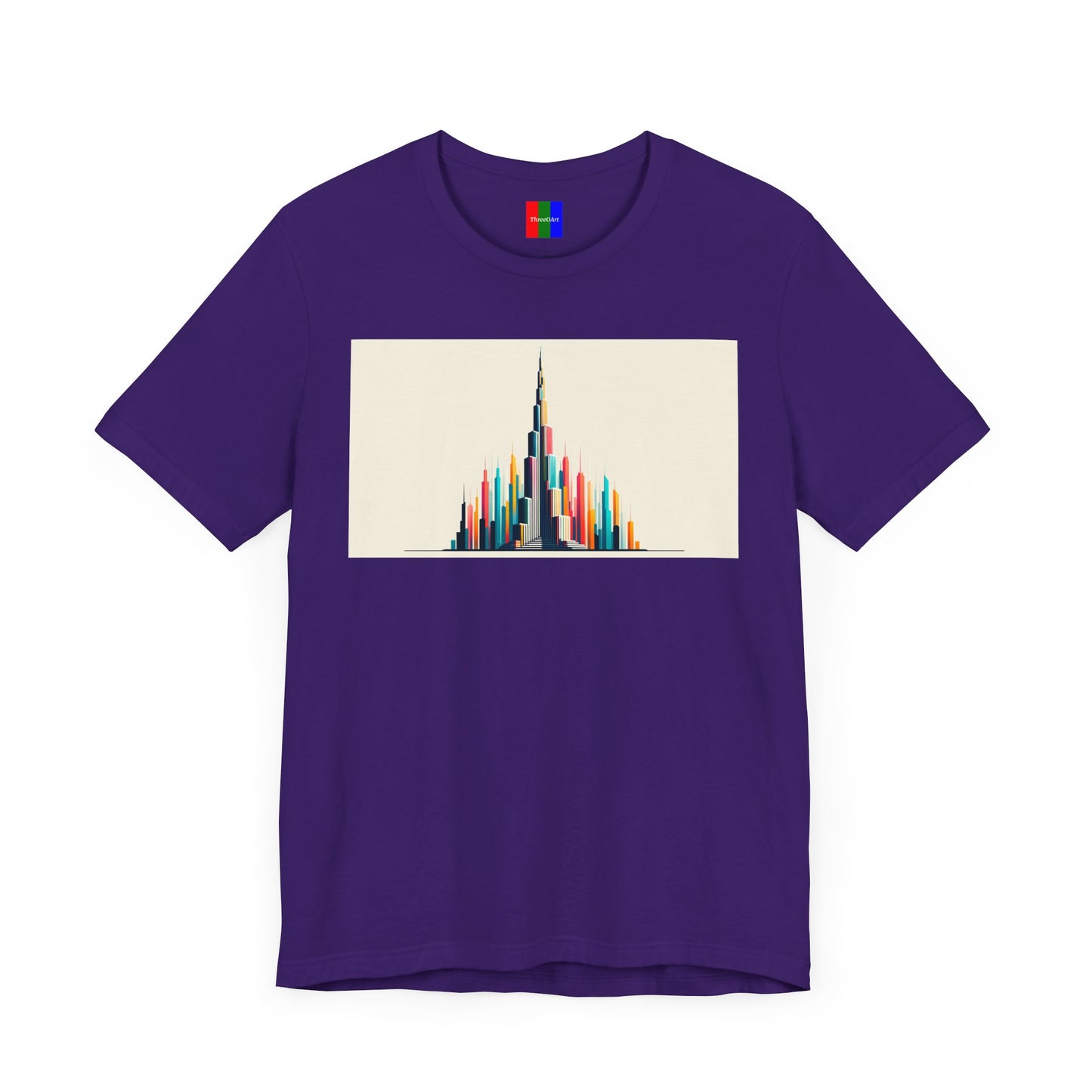 2. Burj Khalifa Dubai from Landmarks Collection - Unisex T-shirt