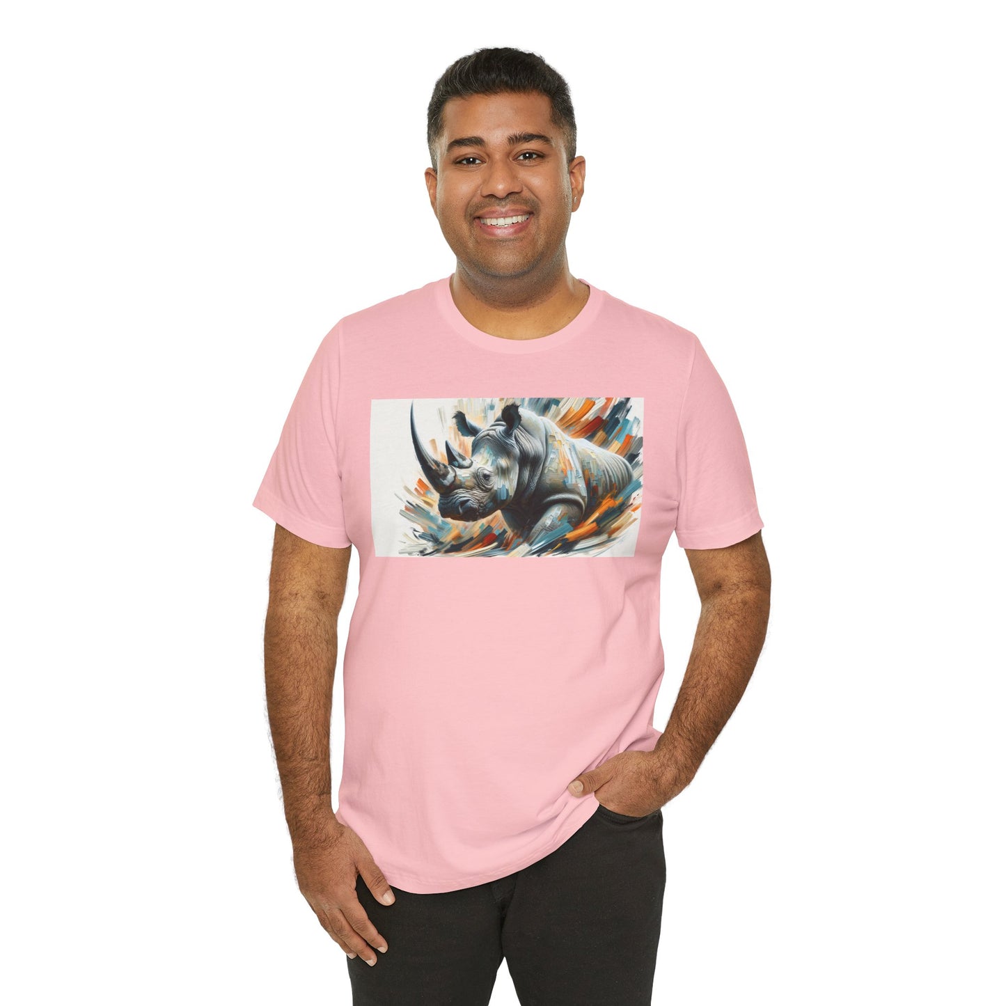 1. Black Rhino From Endangered Species Collection - Unisex T-shirt