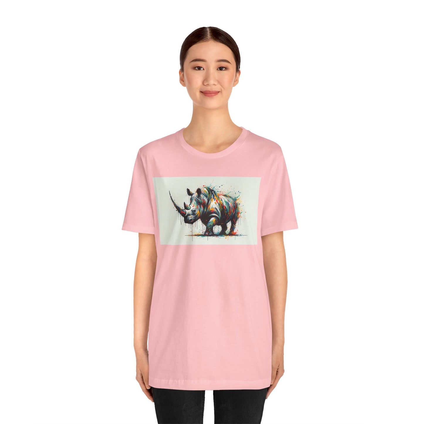 2. Black Rhino From Endangered Species Collection - Unisex T-shirt