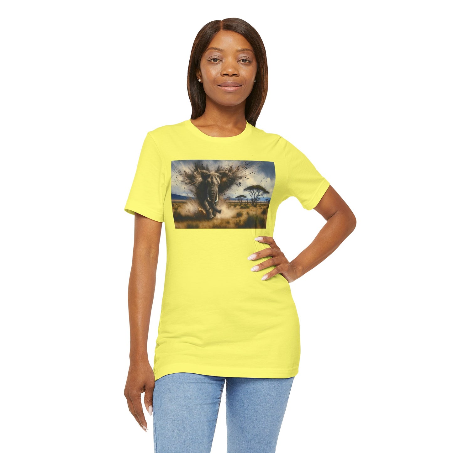 1. African Savanna Elephant From Endangered Species Collection - Unisex T-shirt