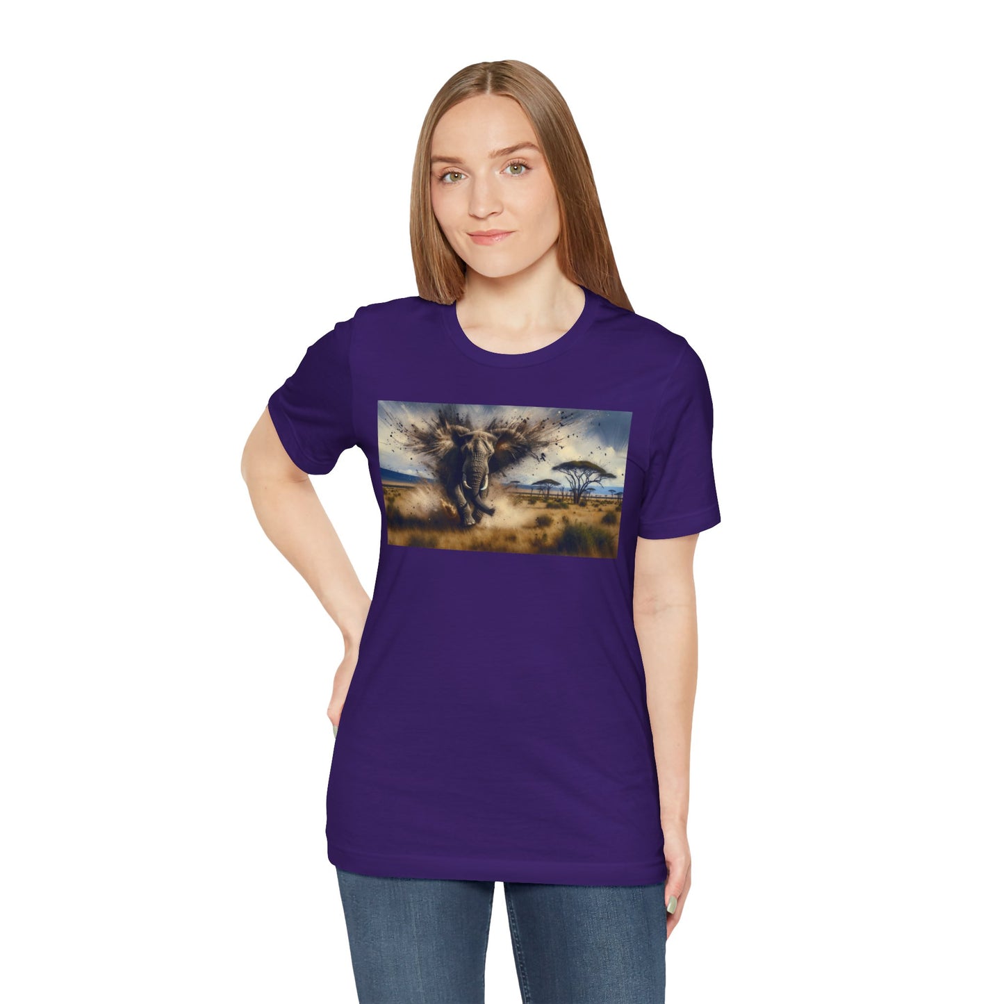 1. African Savanna Elephant From Endangered Species Collection - Unisex T-shirt