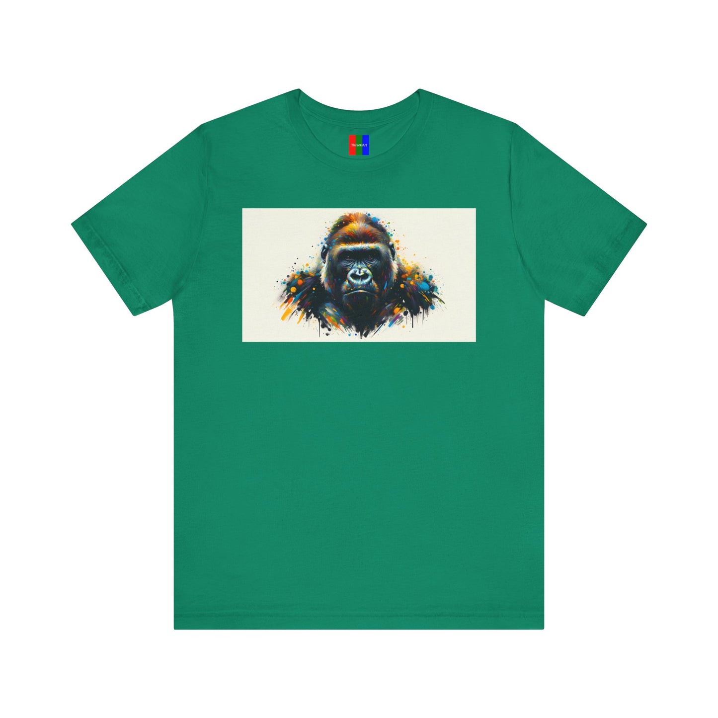 1. Lowland Gorilla From Endangered Species Collection - Unisex T-shirt