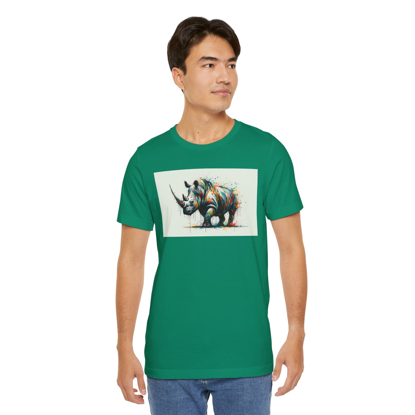 2. Black Rhino From Endangered Species Collection - Unisex T-shirt