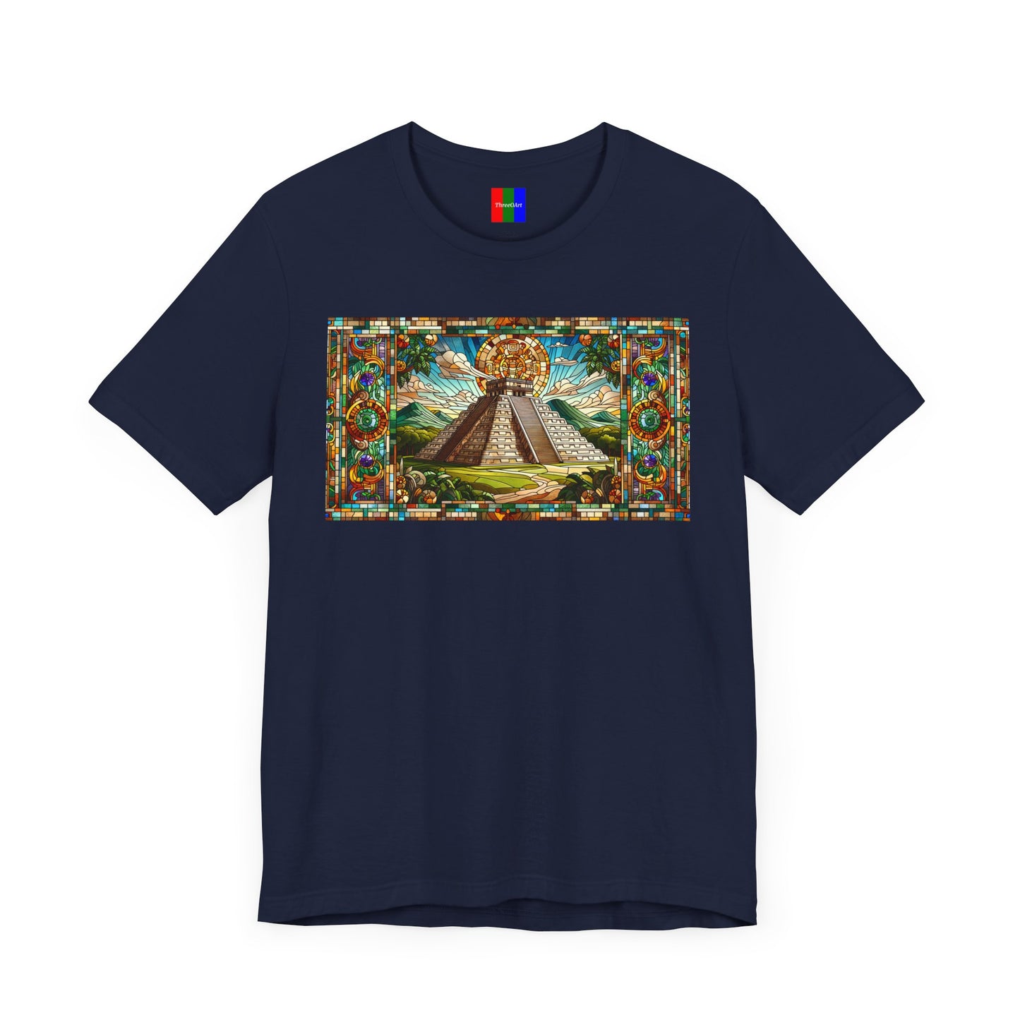 2. Chichen Itza Mexico from Landmarks Collection - Unisex T-shirt