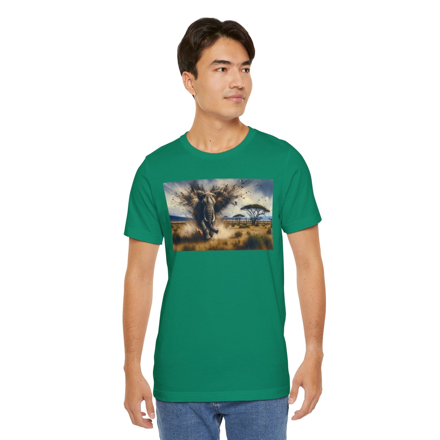 1. African Savanna Elephant From Endangered Species Collection - Unisex T-shirt