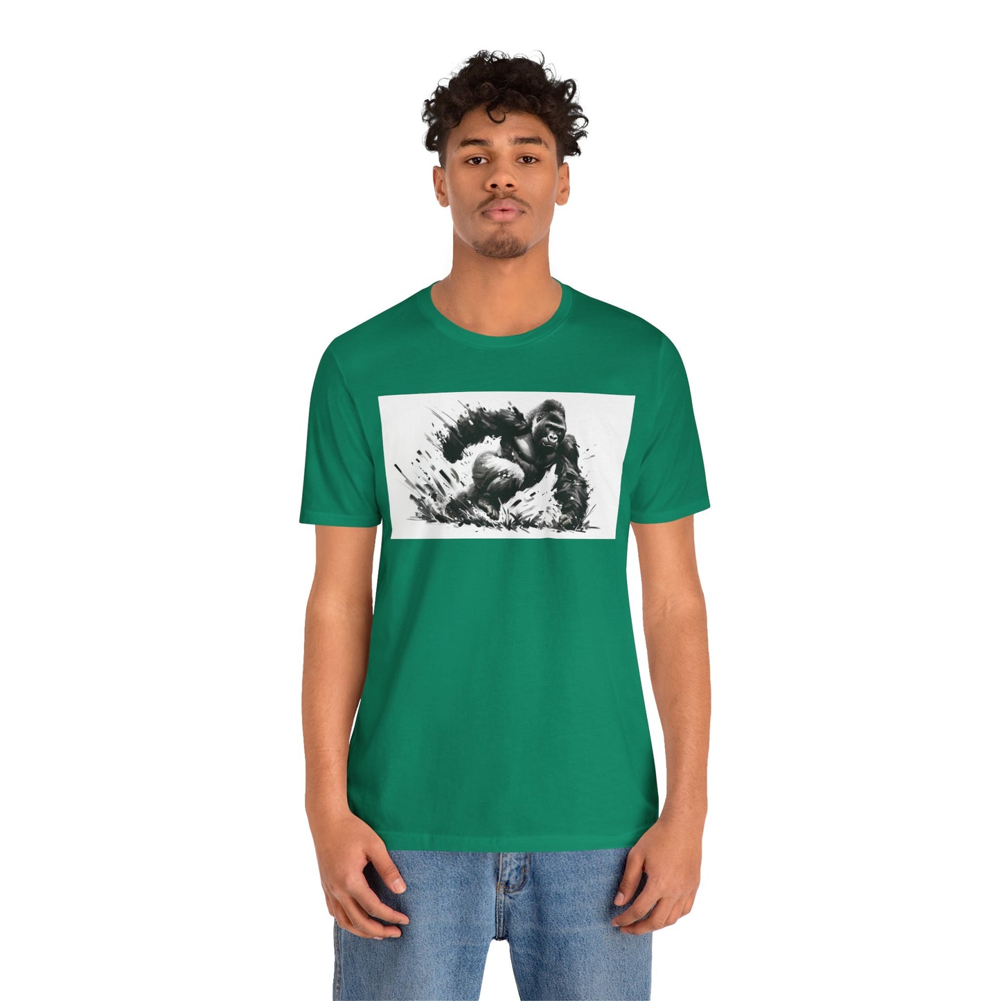 1. Cross River Gorilla From Endangered Species Collection - Unisex T-shirt