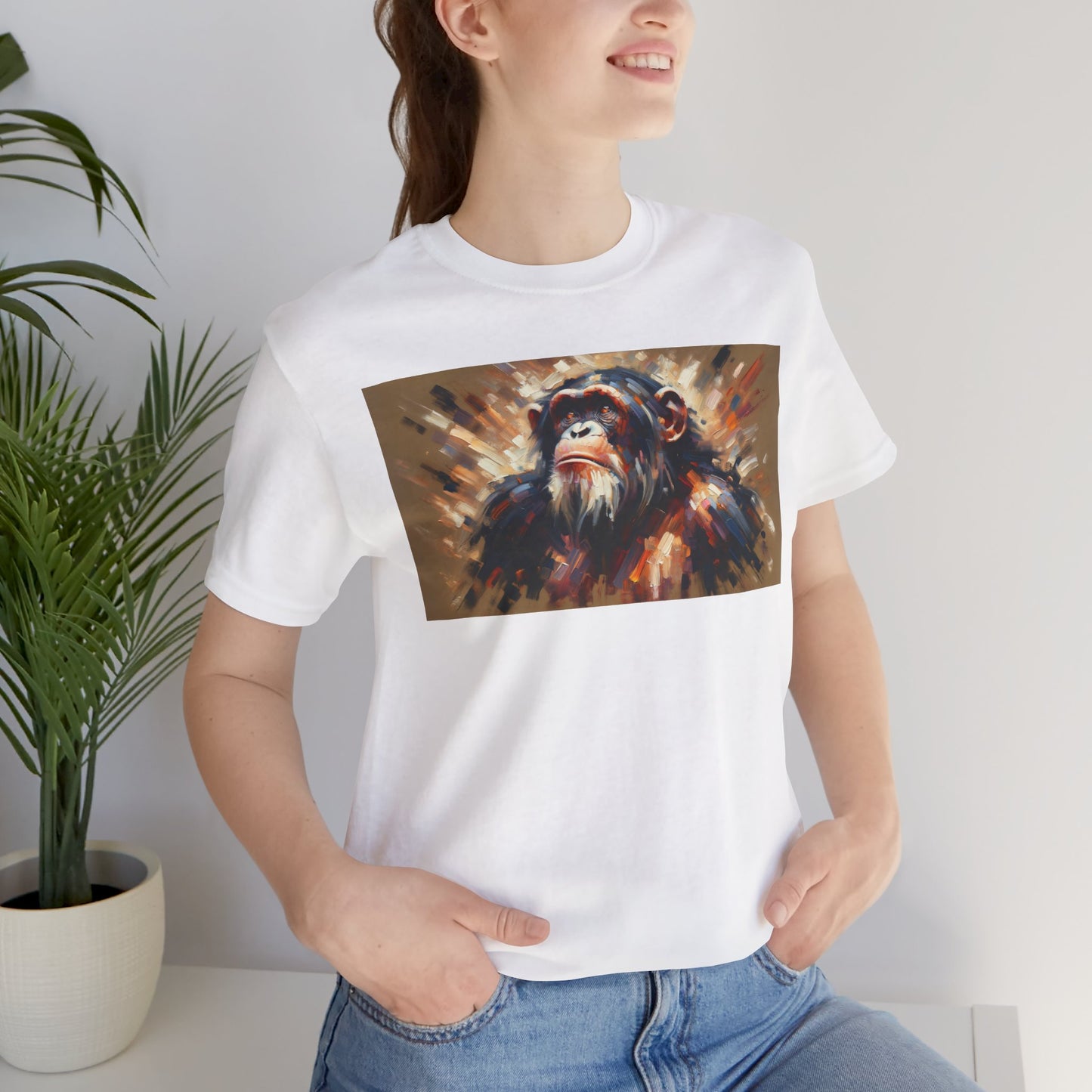 1. Chimpanzee From Endangered Species Collection - Unisex T-shirt