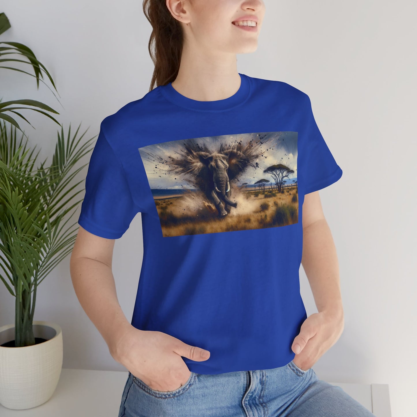 1. African Savanna Elephant From Endangered Species Collection - Unisex T-shirt