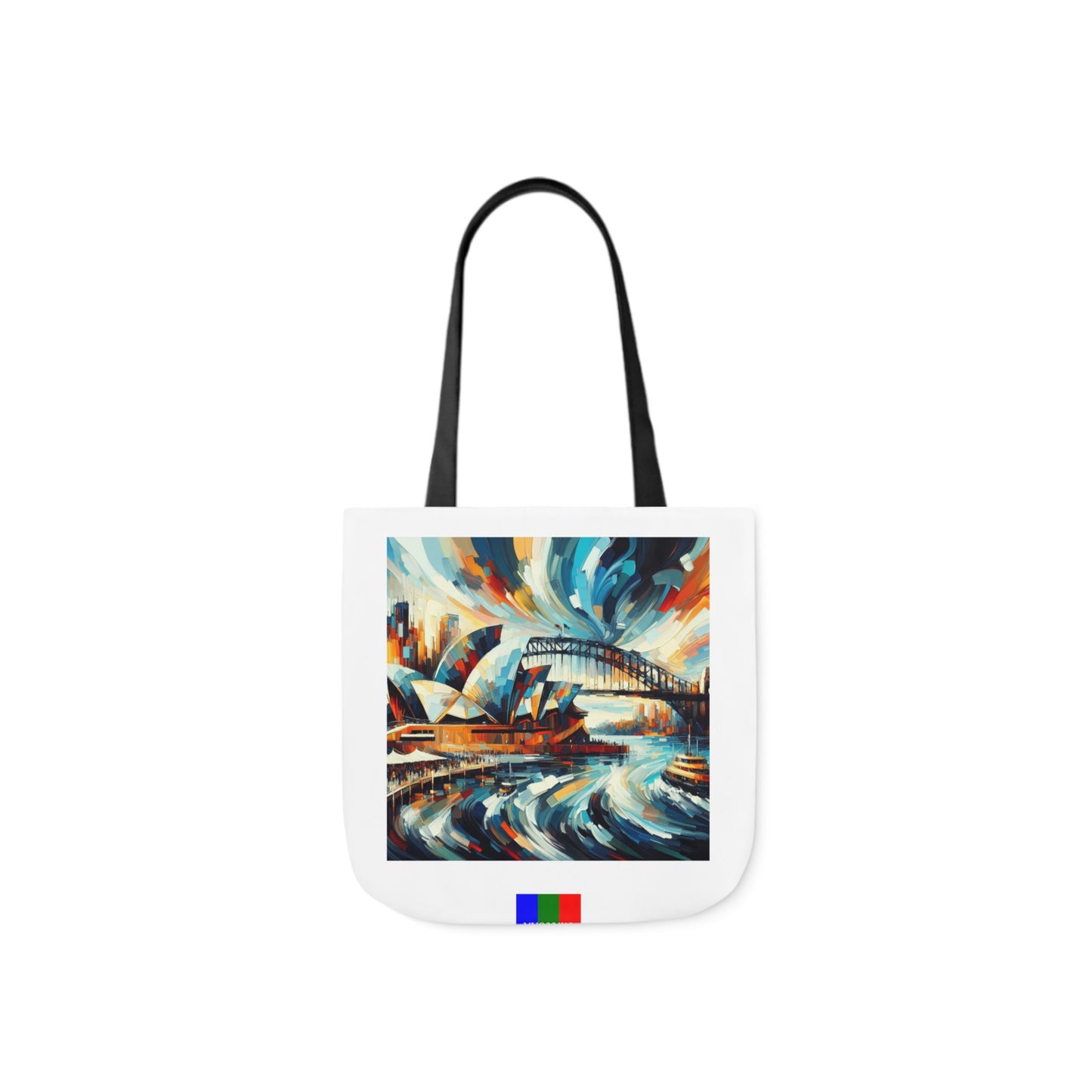 Sydney Flip Canvas Tote Bag